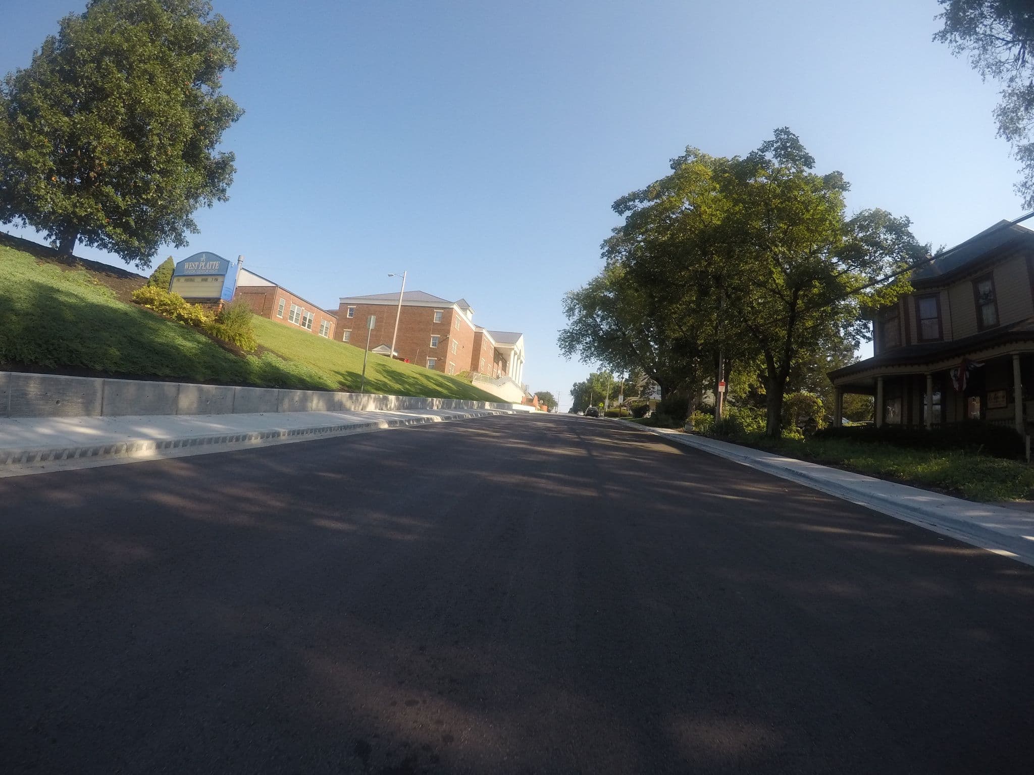 Street view near Weston Bed & Breakfast, Platte City — © toebee (CC BY-SA · Mapillary)