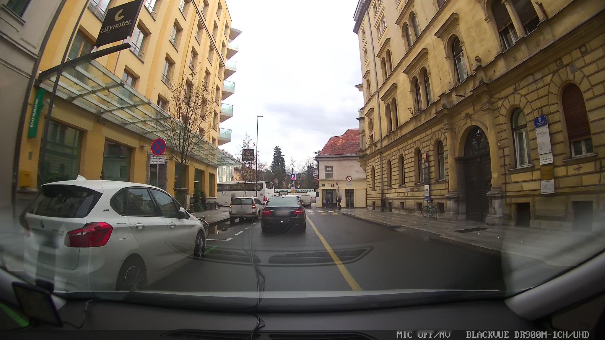 Street view near City Hotel, Ljubljana — © jthnz (CC BY-SA · Mapillary)