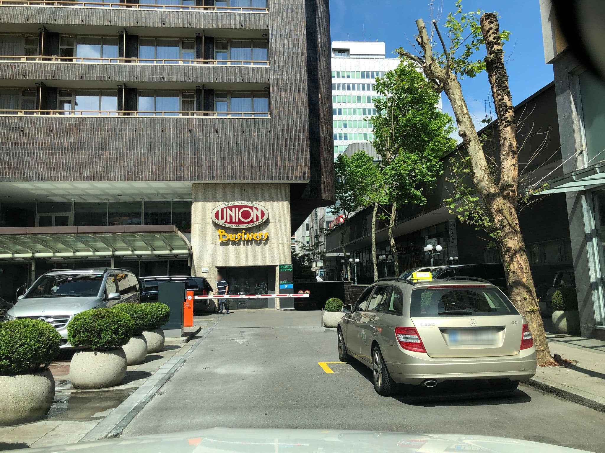 Street view near Eurostars uHotel, Ljubljana — © derzornigemarkus (CC BY-SA · Mapillary)