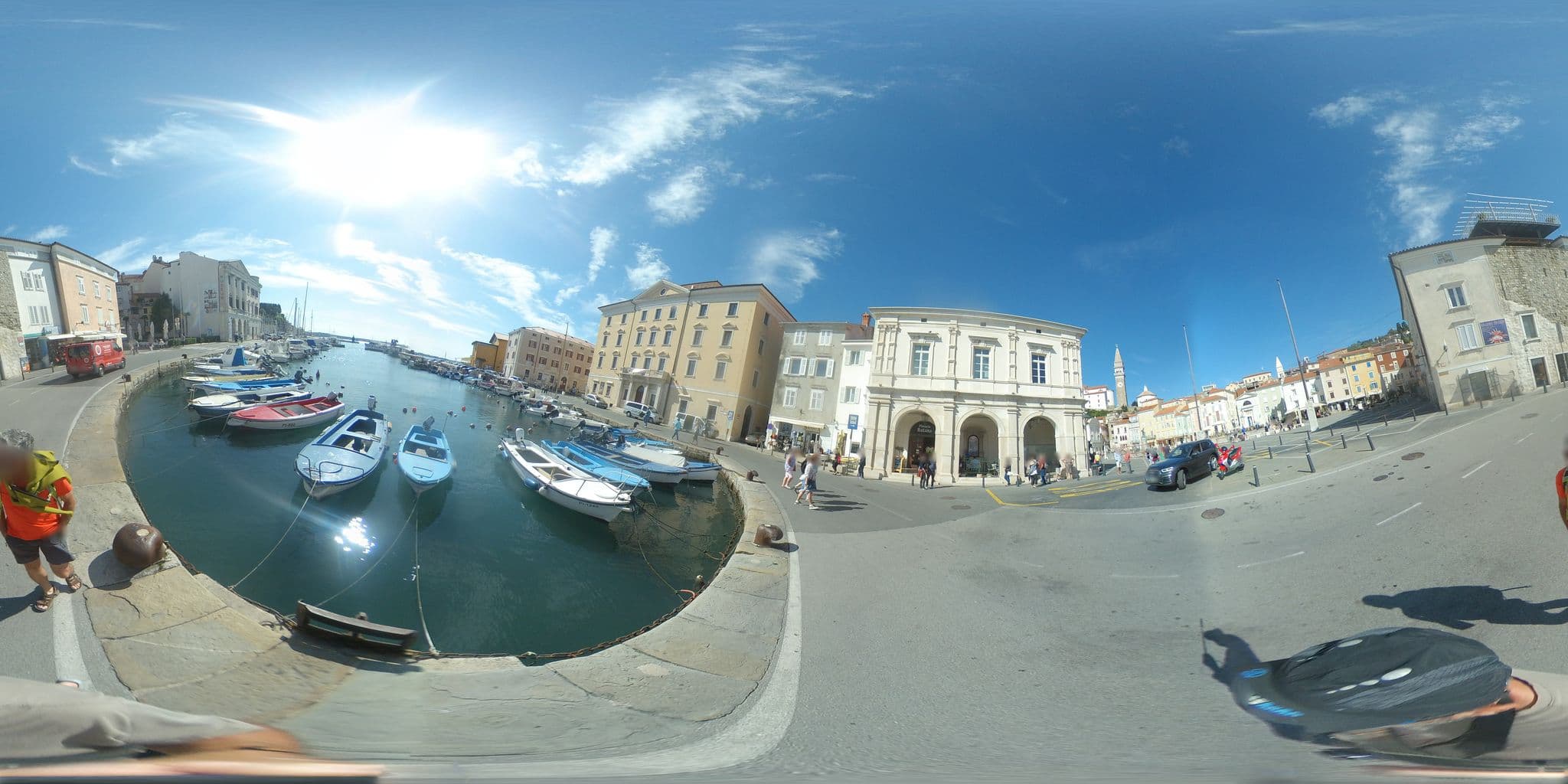 Street view near Hotel Tartini, Piran — © javiersanp (CC BY-SA · Mapillary)