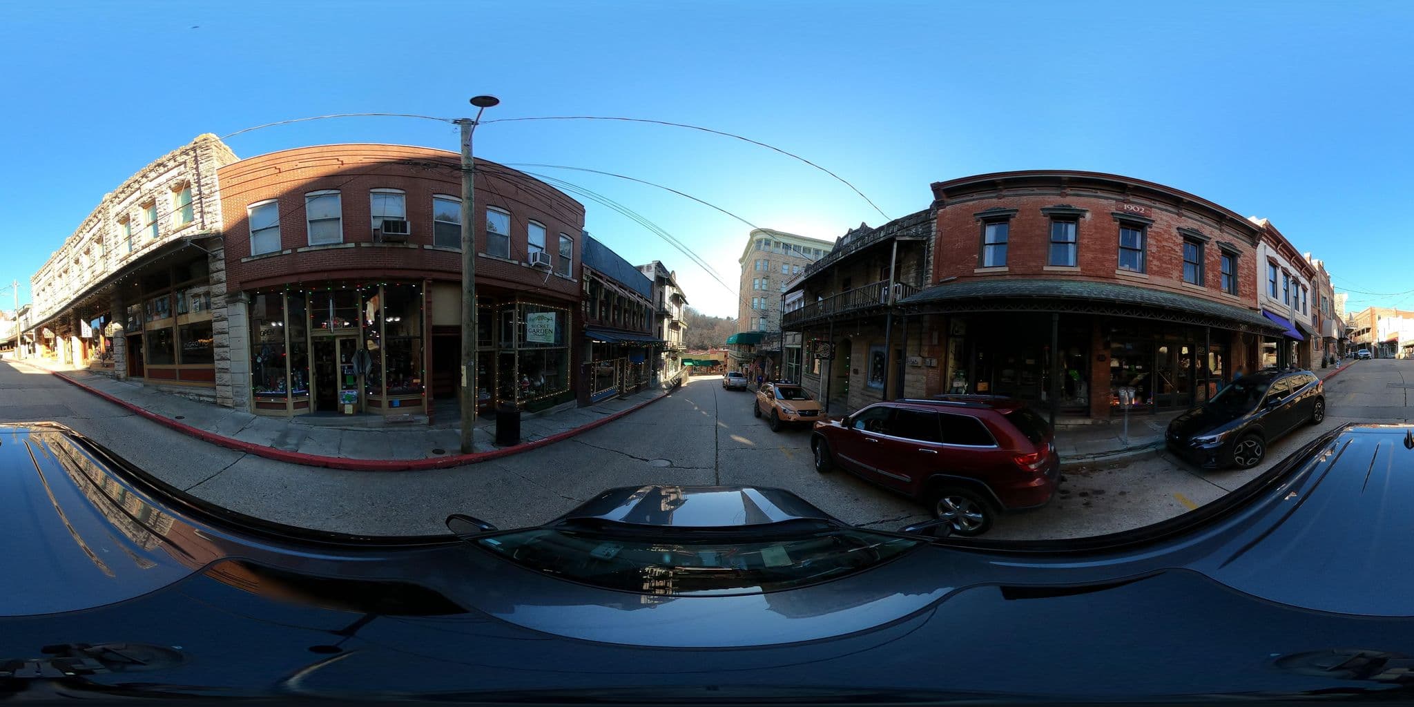 Street view near Night Owl, Eureka Springs — © justinmeyers (CC BY-SA · Mapillary)