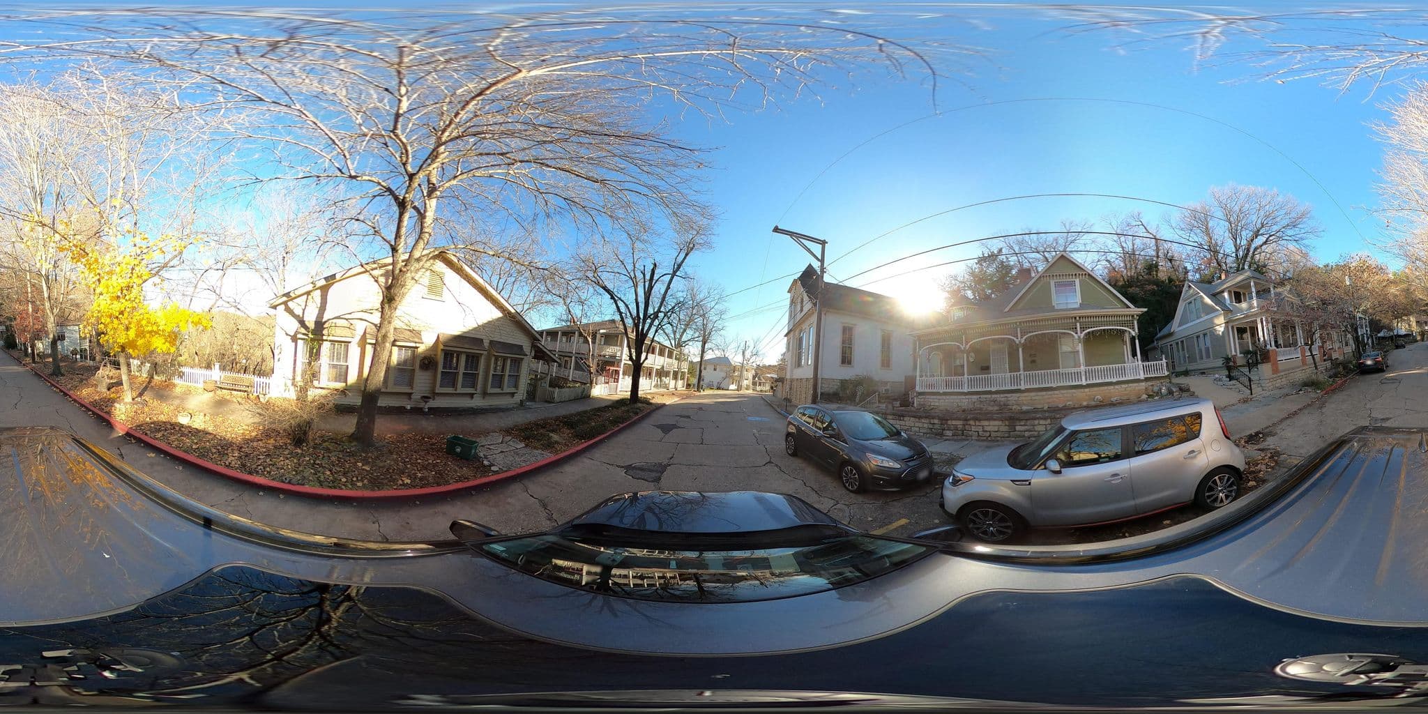 Street view near Dreamcatcher Cottage, Eureka Springs — © justinmeyers (CC BY-SA · Mapillary)
