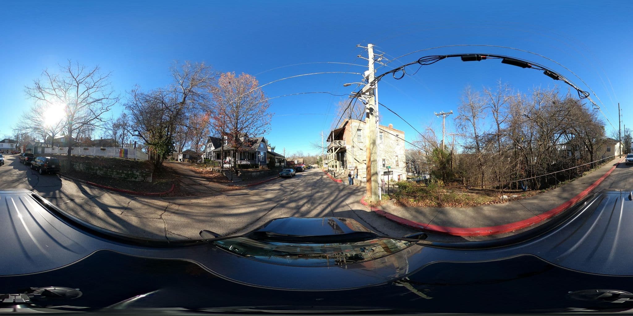 Street view near Ten White Street, Eureka Springs — © justinmeyers (CC BY-SA · Mapillary)