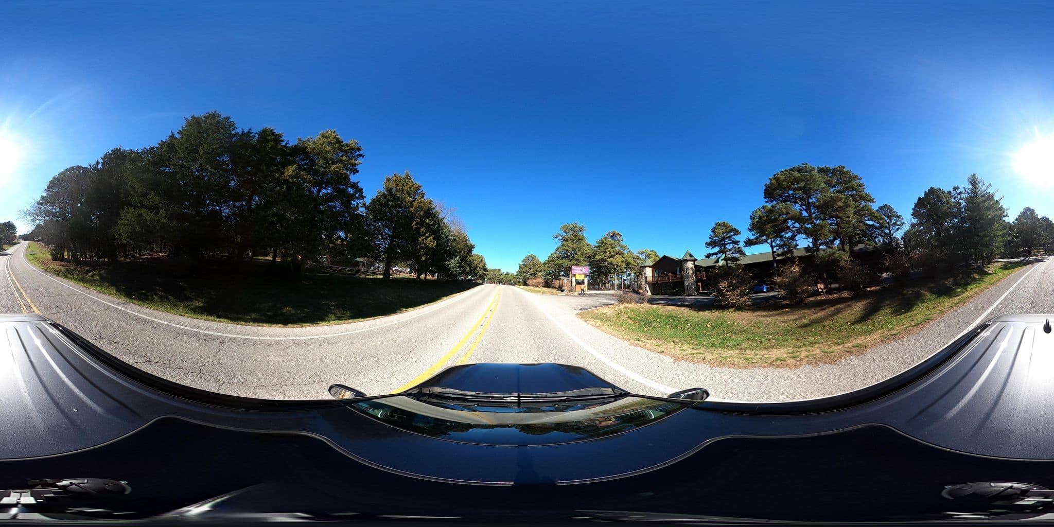 Street view near Country Mountain Inn, Eureka Springs — © justinmeyers (CC BY-SA · Mapillary)