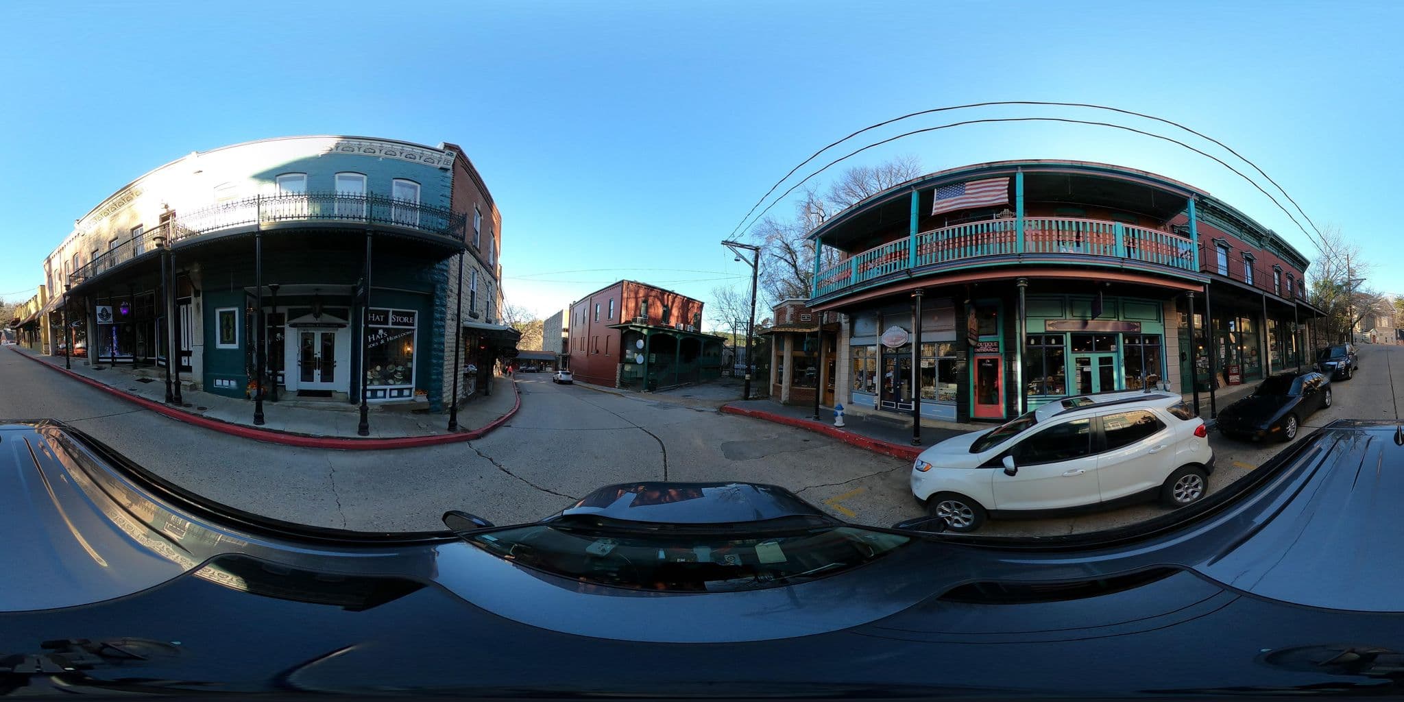 Street view near Knightly Rentals, Eureka Springs — © justinmeyers (CC BY-SA · Mapillary)