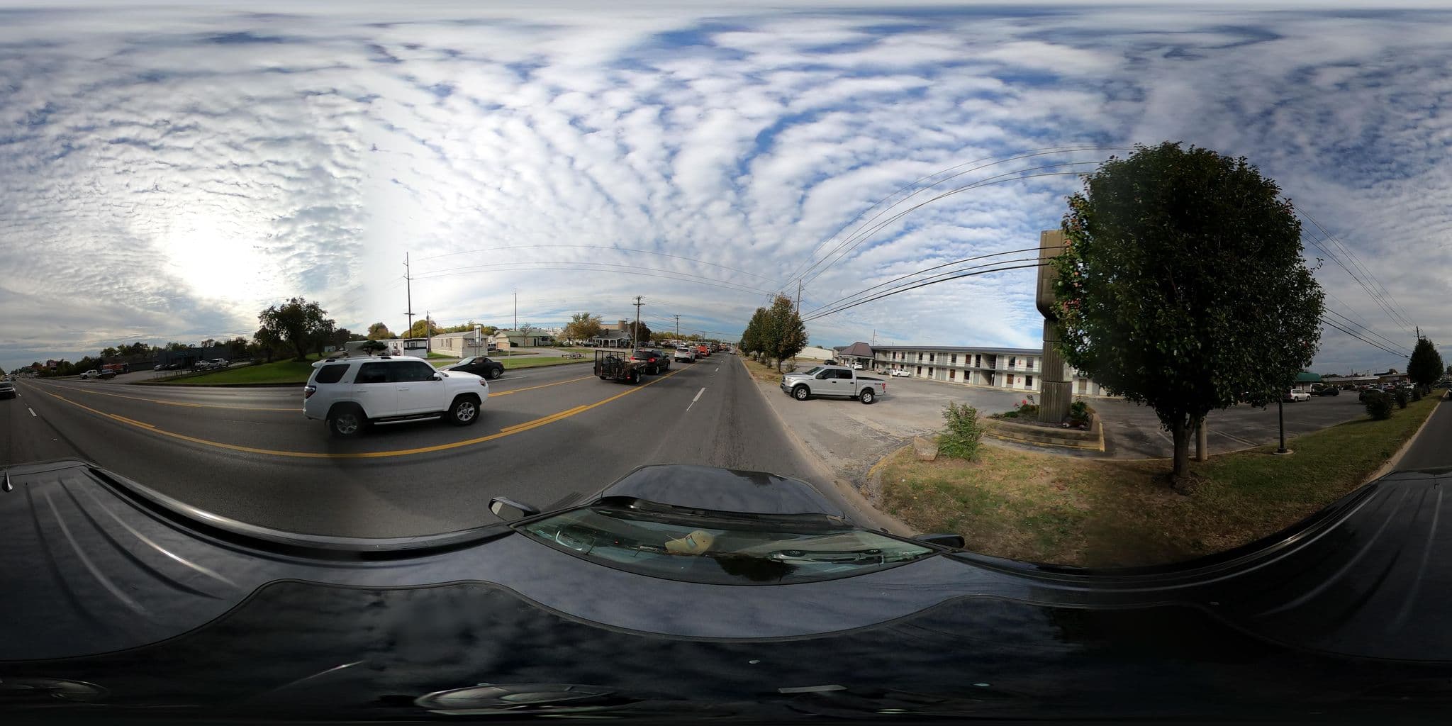 Street view near Americas Best Value Inn Rogers (Arkansas), Rogers — © justinmeyers (CC BY-SA · Mapillary)