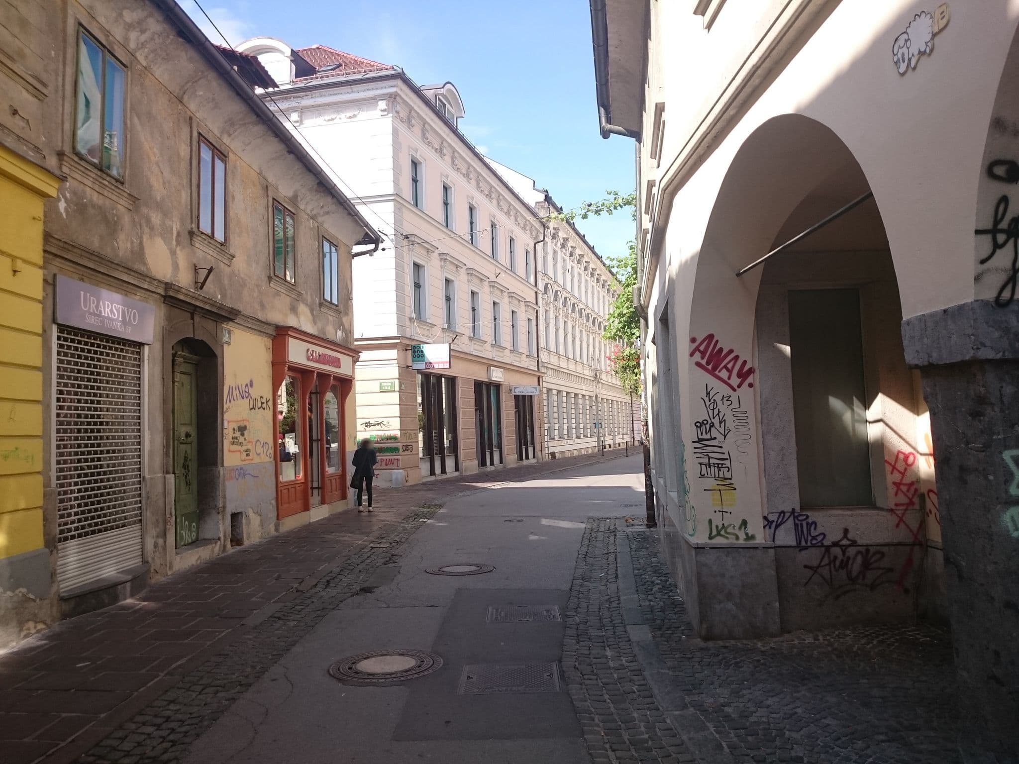 Street view near Hostel AVA, Ljubljana — © asdf (CC BY-SA · Mapillary)