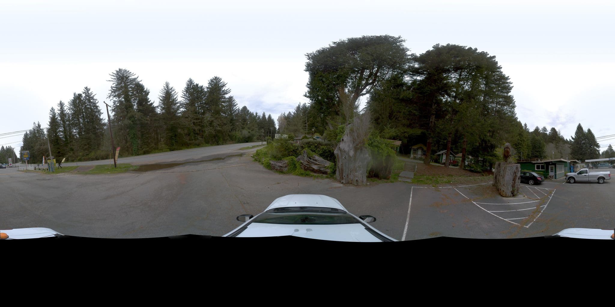 Street view near Woodland Villa Cabins, Bertsch-Oceanview — © MEW-Utilities (CC BY-SA · Mapillary)