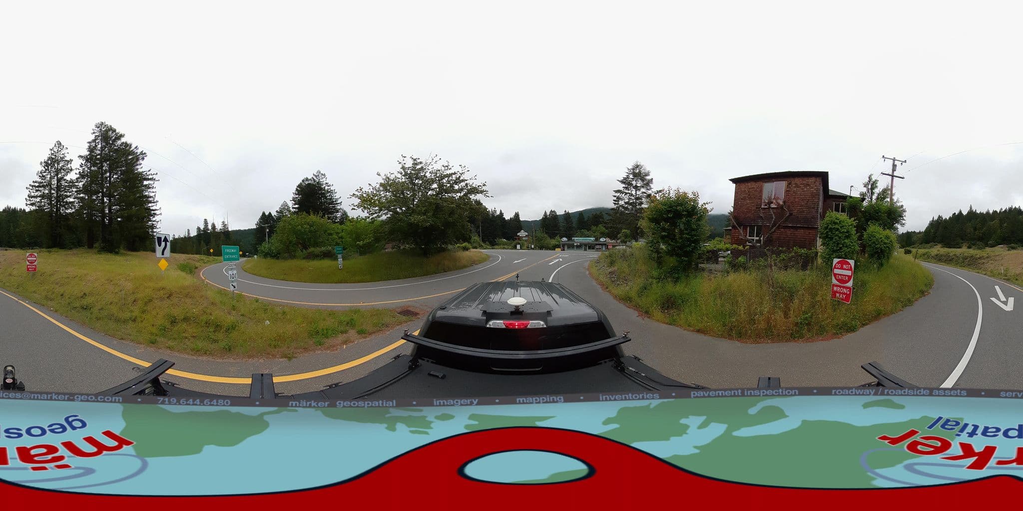 Street view near Myers Inn, Redway — © marker_geo1 (CC BY-SA · Mapillary)