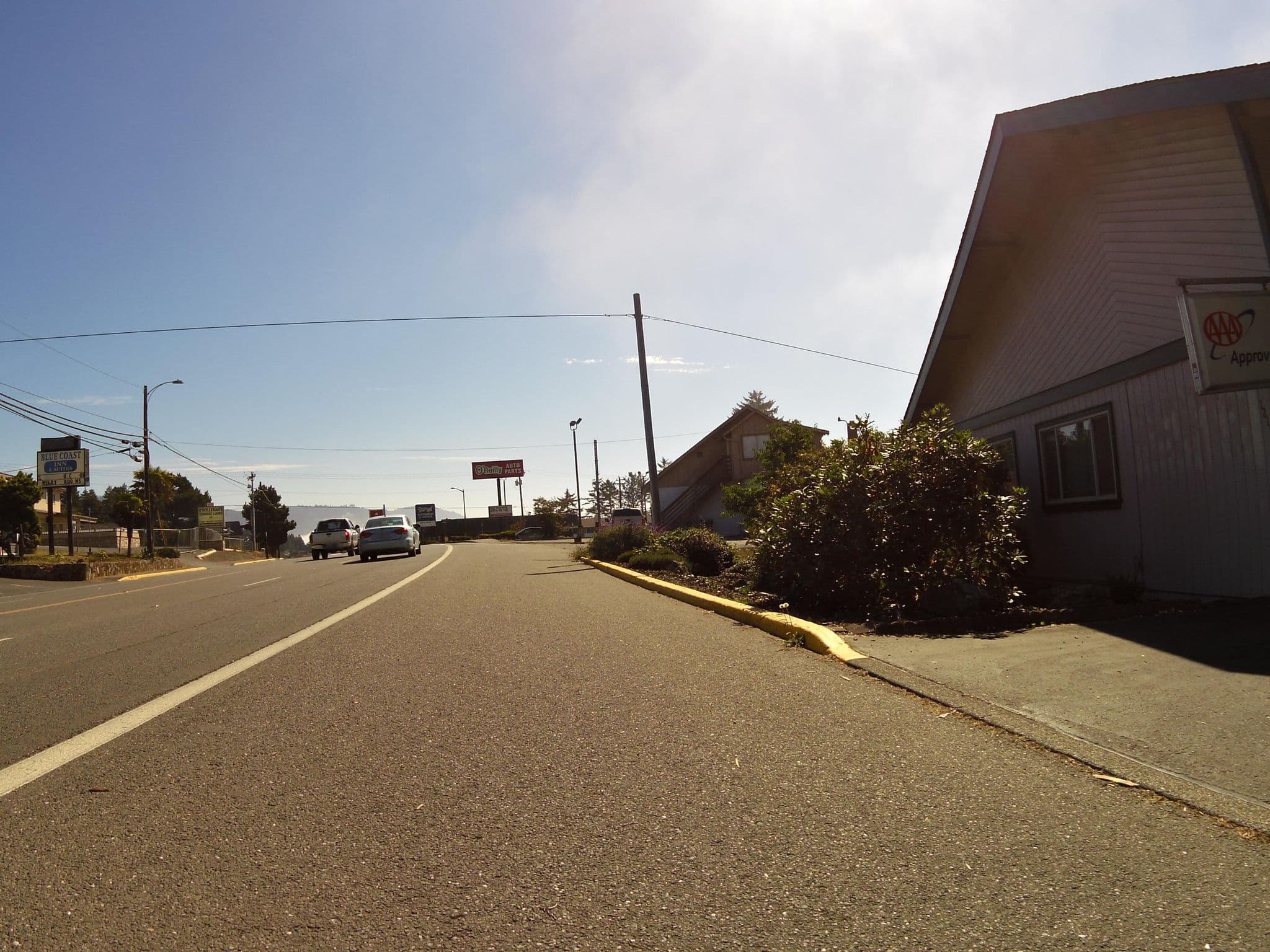 Street view near Spindrift Motel, Harbor — © andrewsnow (CC BY-SA · Mapillary)