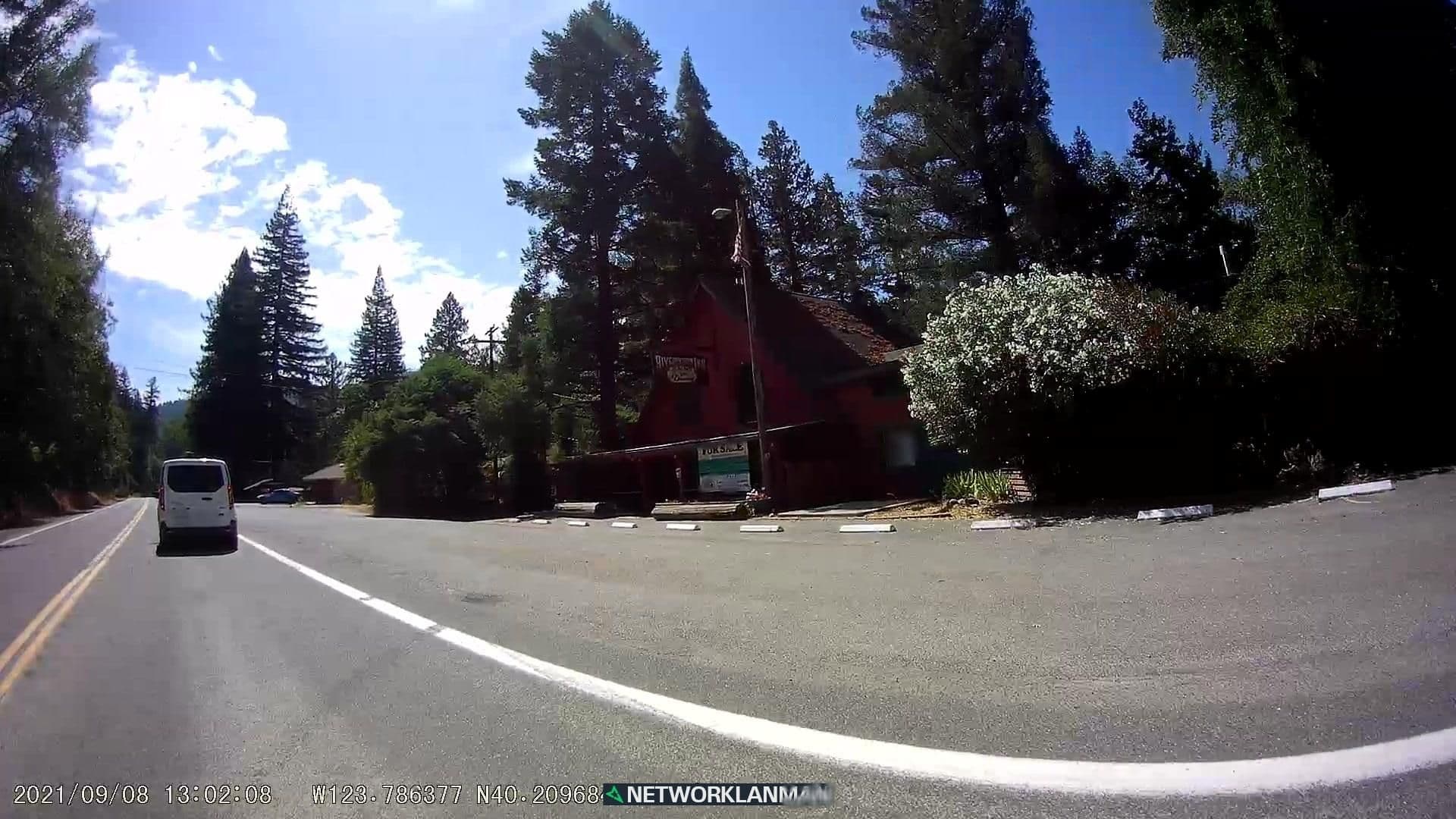 Street view near Riverwood Inn, Redway — © networklanman (CC BY-SA · Mapillary)