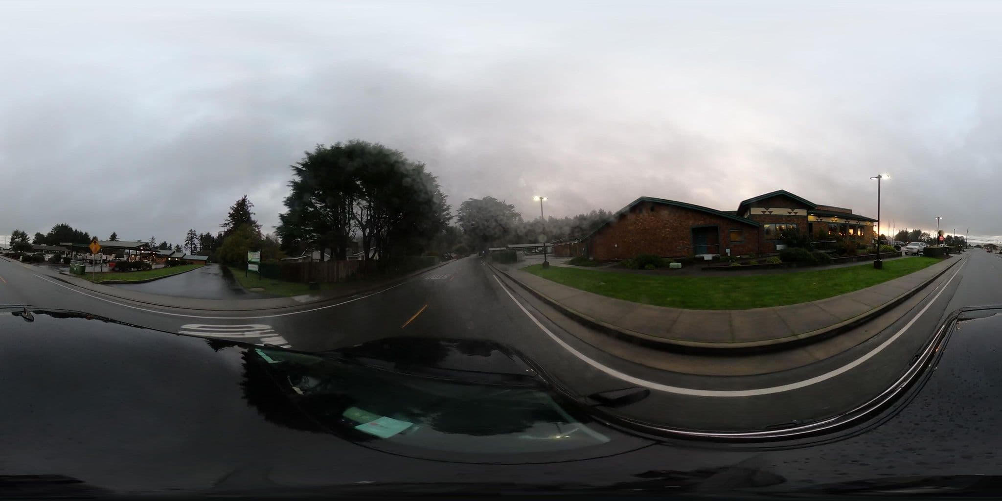 Street view near Howonquet Lodge, Fort Dick — © riddelleng (CC BY-SA · Mapillary)