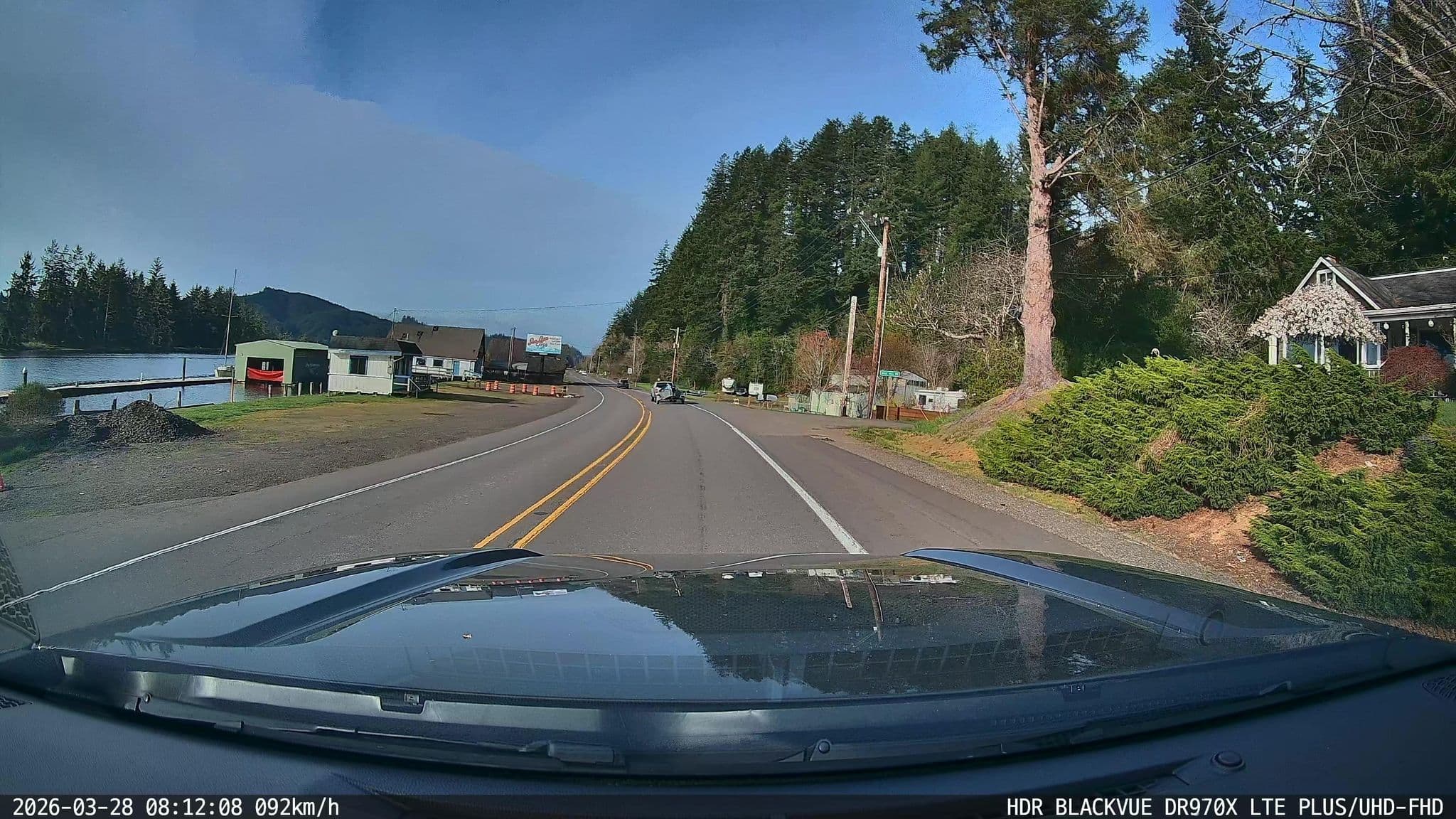 Street view near blue heron inn, Dunes City — © zemepisar (CC BY-SA · Mapillary)