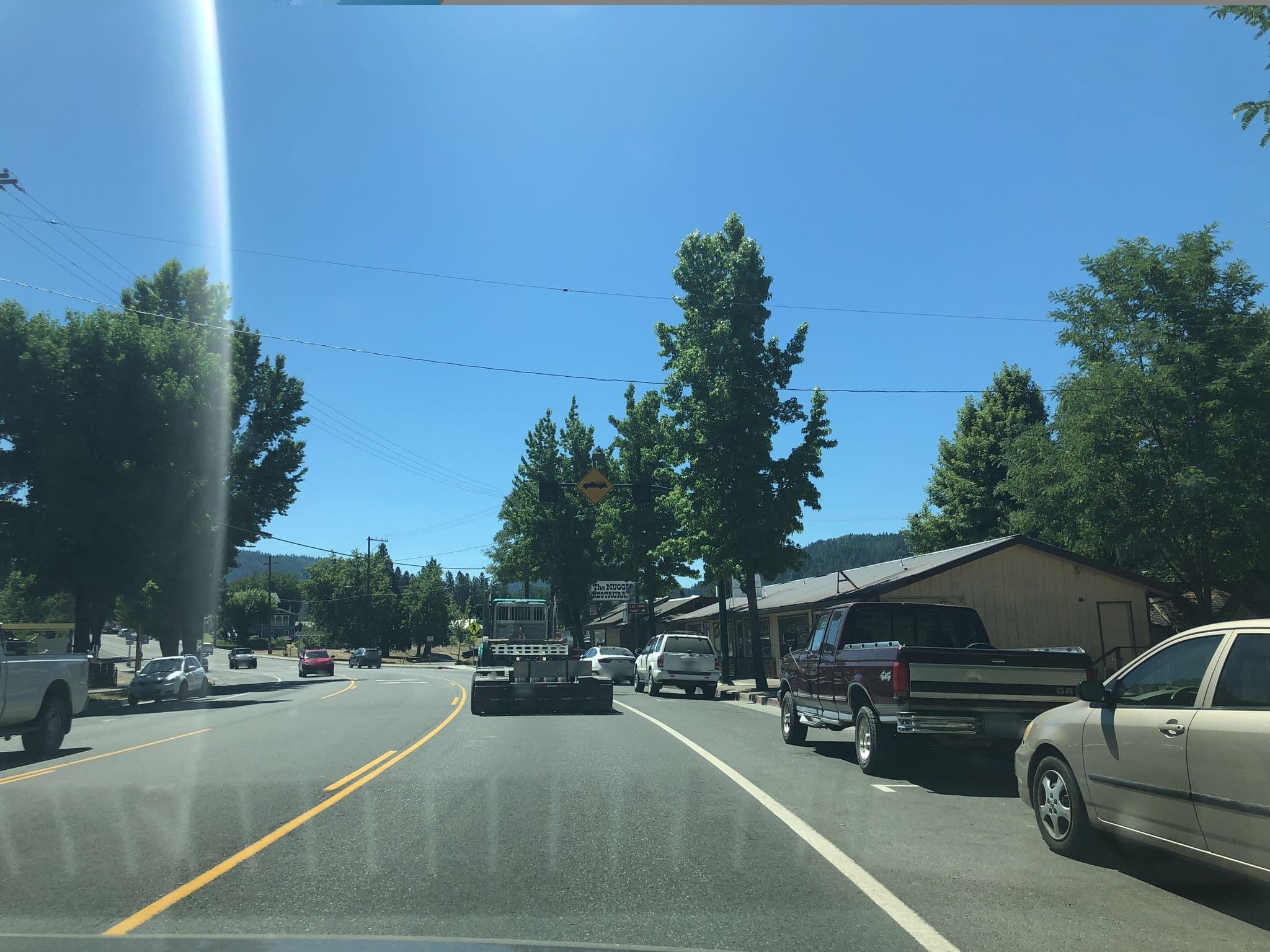 Street view near Whitmore Inn, Hayfork — © bundlegut (CC BY-SA · Mapillary)