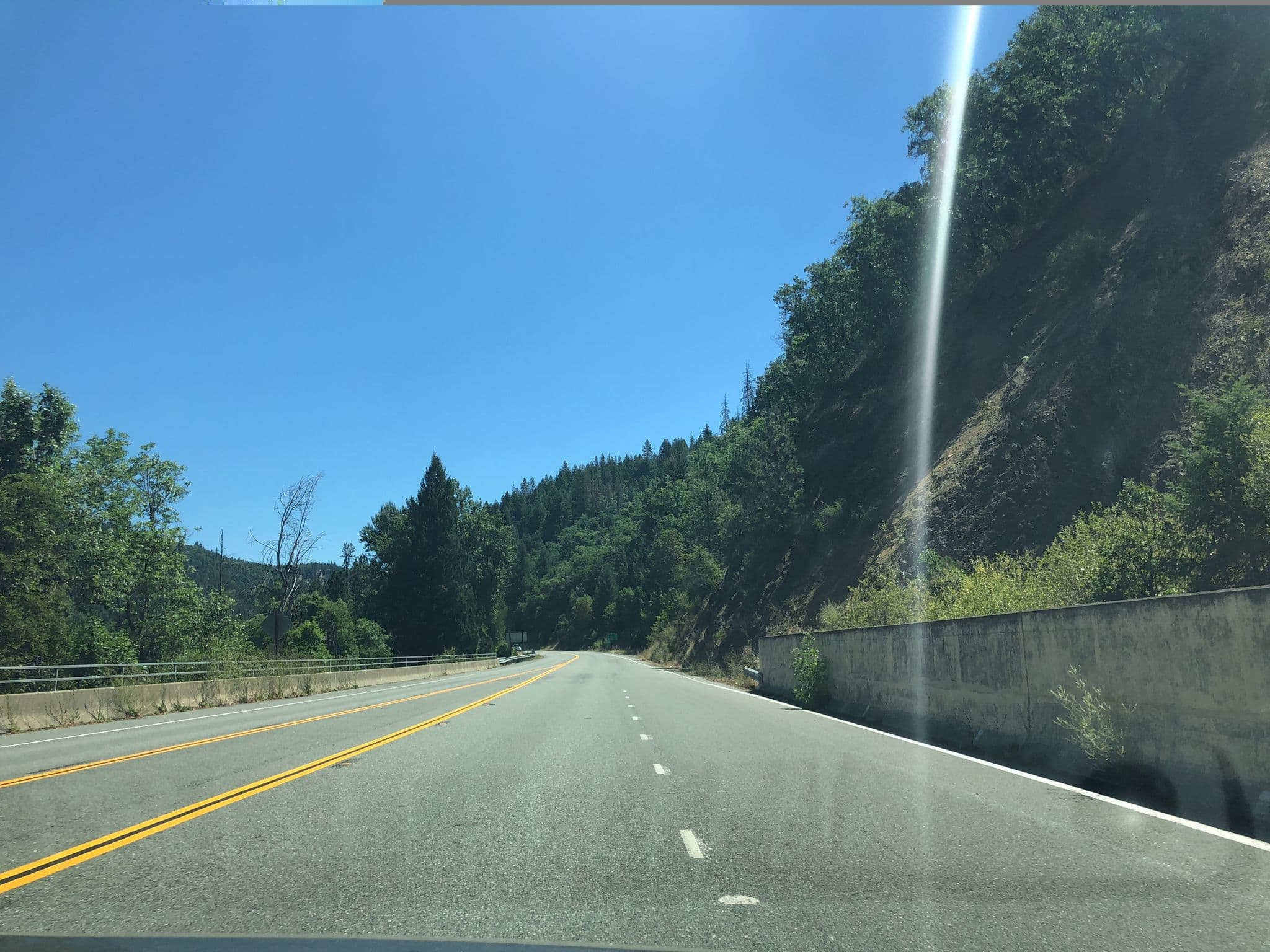 Street view near Indian Creek Lodge, Hayfork — © bundlegut (CC BY-SA · Mapillary)