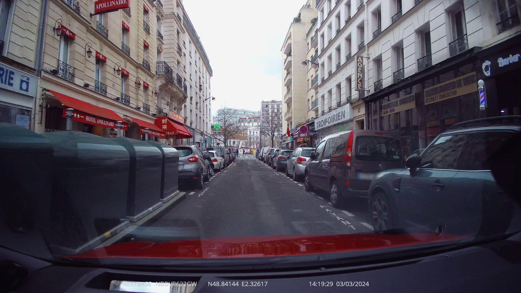 Street view near Delambre, Paris 14 Observatoire — © aerandir14 (CC BY-SA · Mapillary)