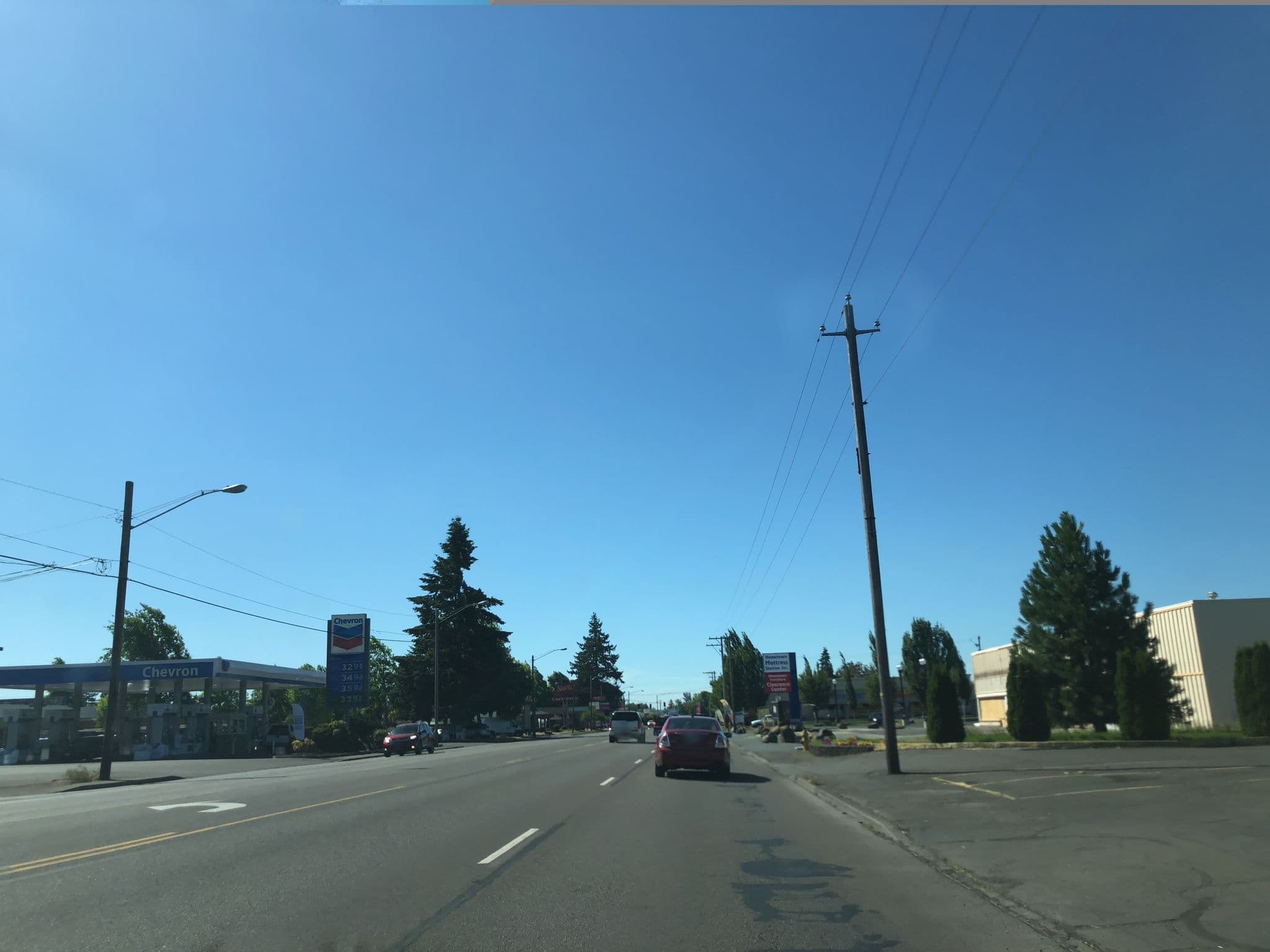 Street view near Valley Inn, Tangent — © bundlegut (CC BY-SA · Mapillary)