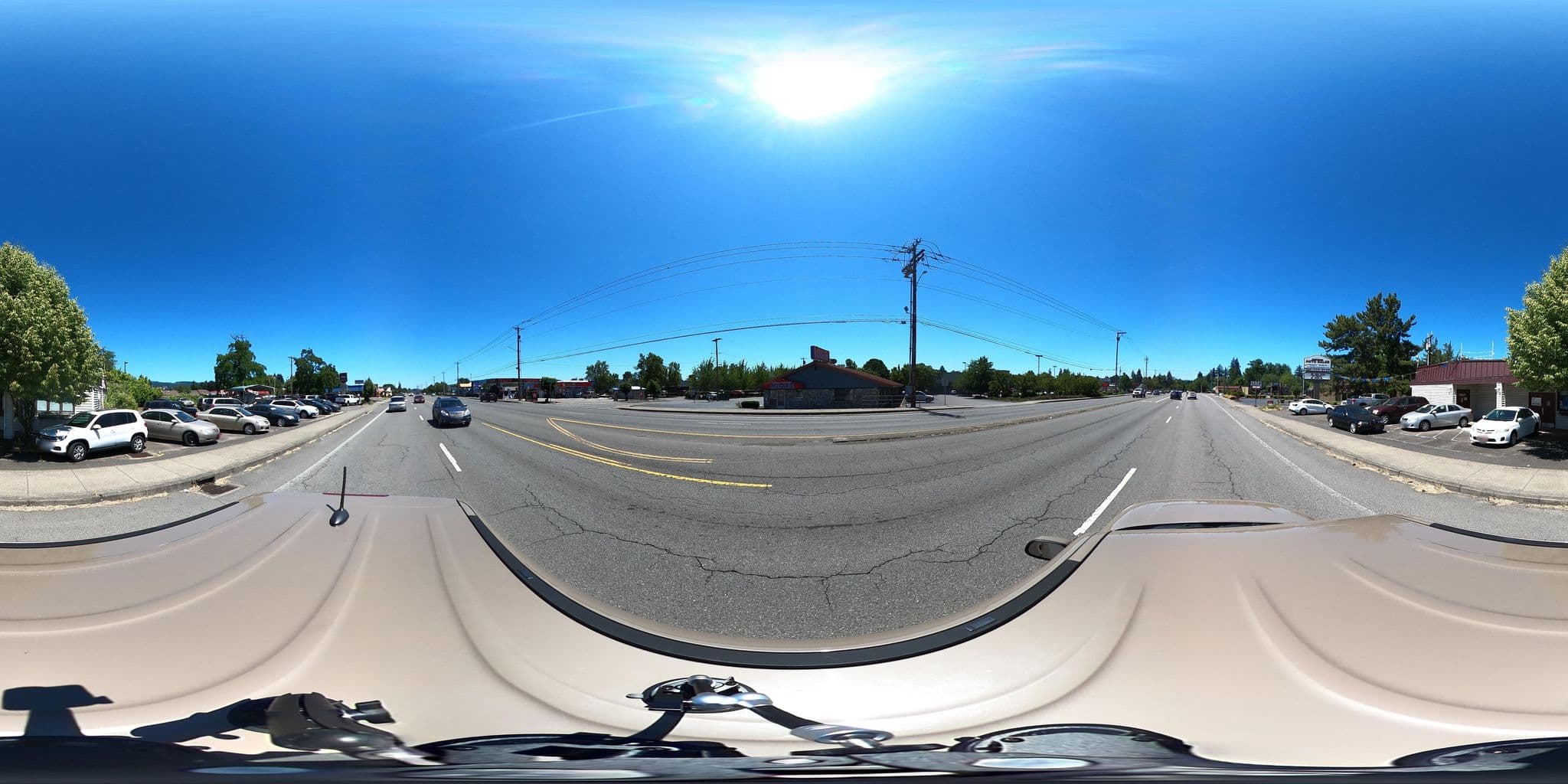 Street view near Towne and Country Motel, Newberg — © LowestPotential (CC BY-SA · Mapillary)