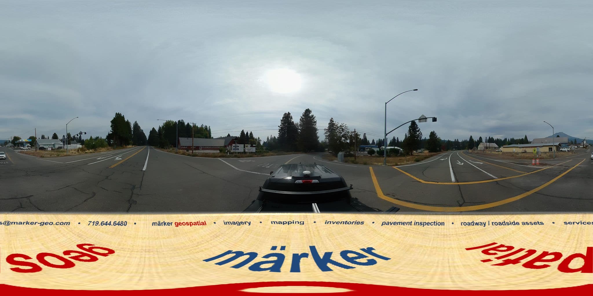 Street view near O'Leary's Hideaway, McCloud — © marker_geo1 (CC BY-SA · Mapillary)