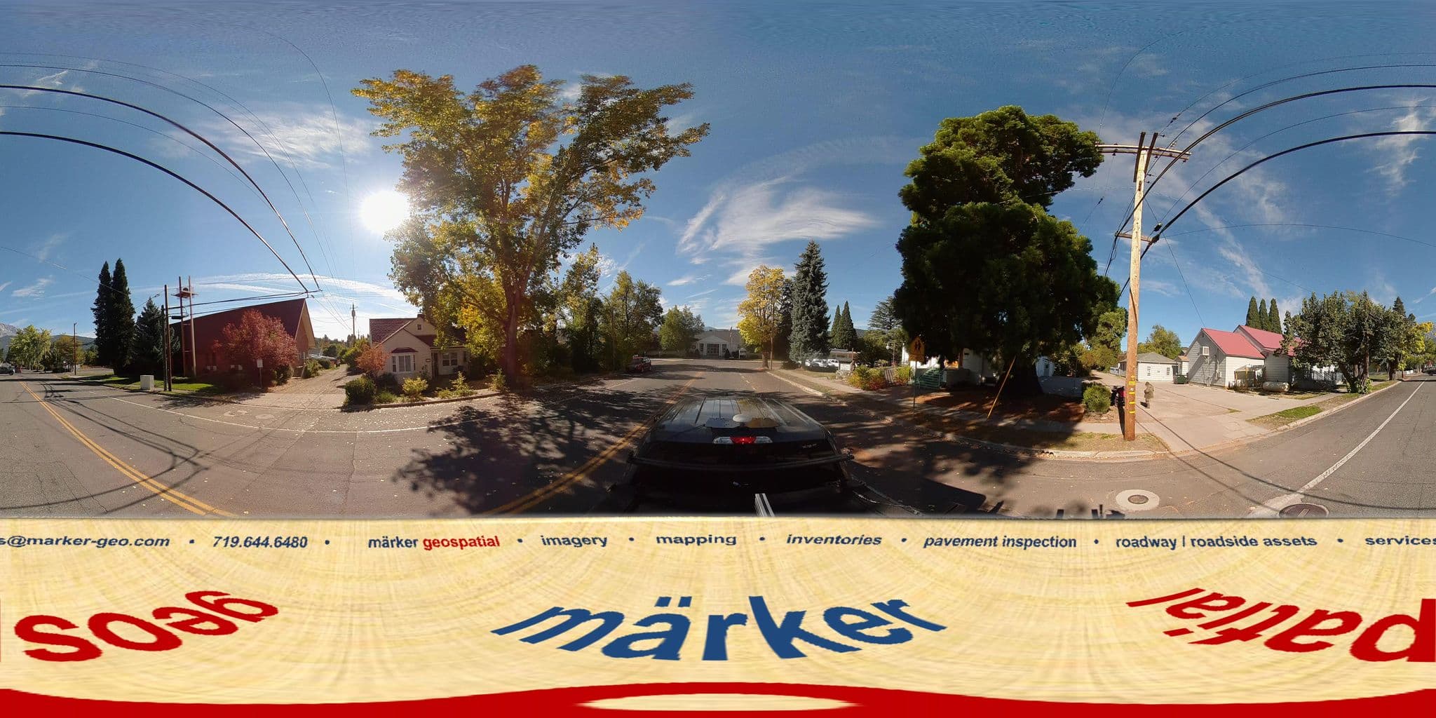 Street view near Heart of Shasta Retreat Vacation Rental, Mount Shasta — © marker_geo1 (CC BY-SA · Mapillary)