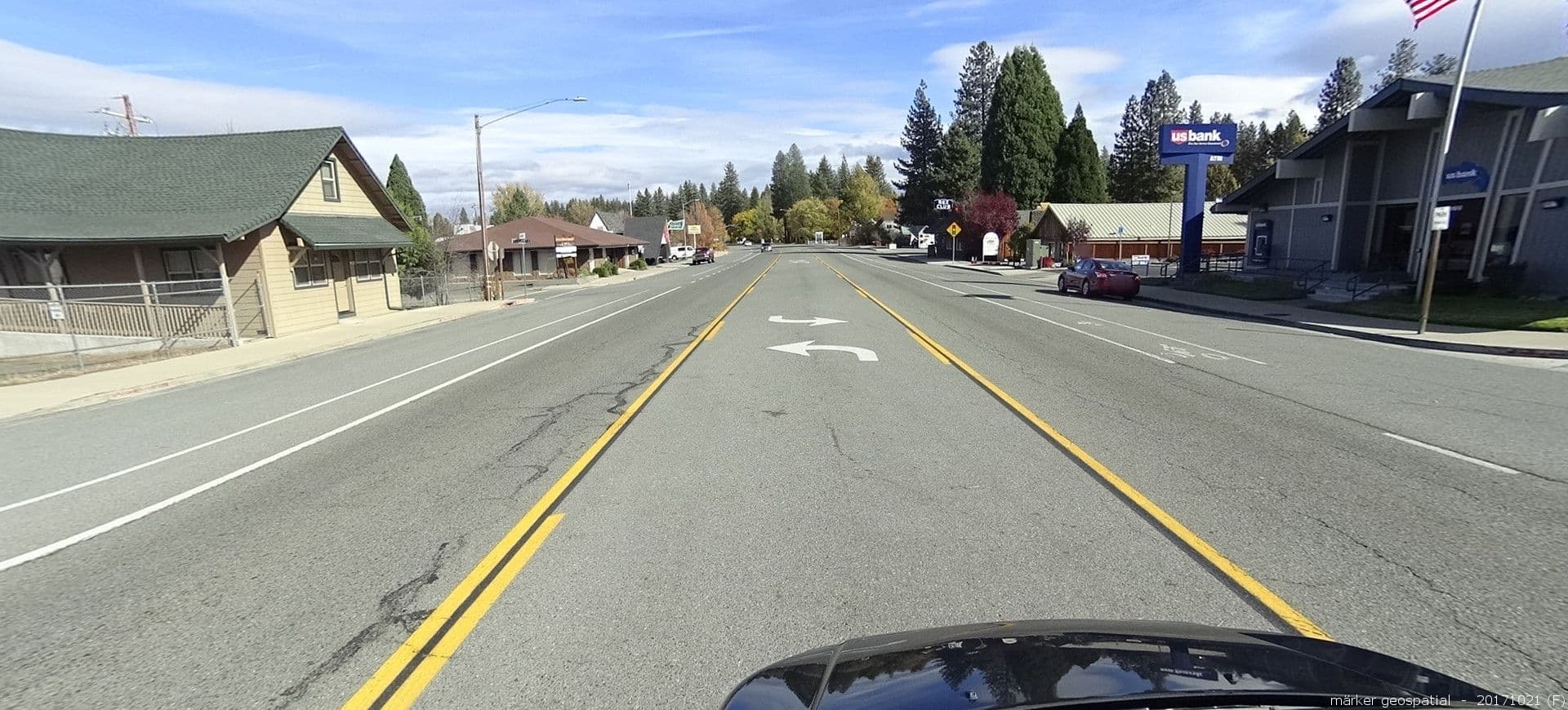 Street view near Angelinas Cottages, Burney — © marker_geo (CC BY-SA · Mapillary)