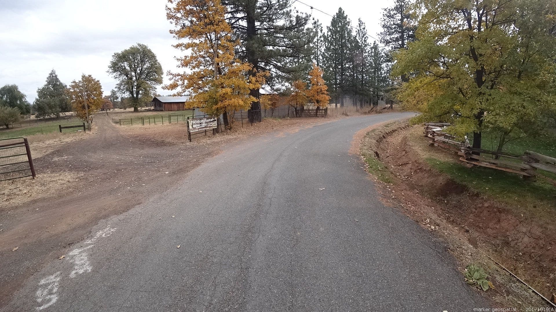 Street view near Spinner Fall Lodge, Burney — © marker_geo (CC BY-SA · Mapillary)