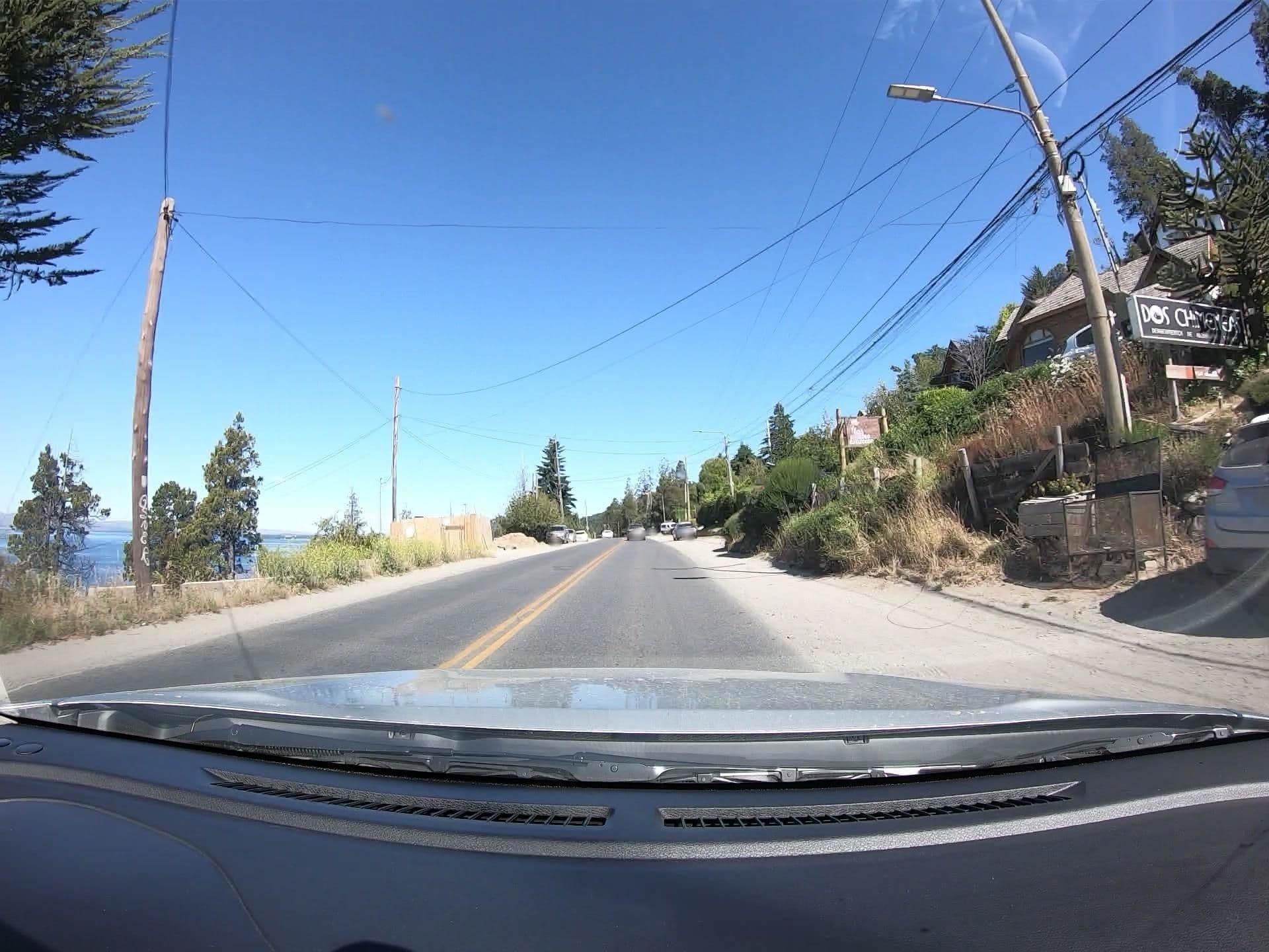 Street view near Cabañas Las Cuatro Estaciones, San Carlos de Bariloche