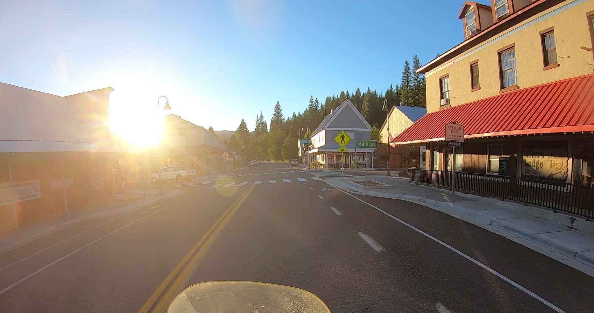 Street view near Sierra Lodge, East Quincy — © networklanman (CC BY-SA · Mapillary)