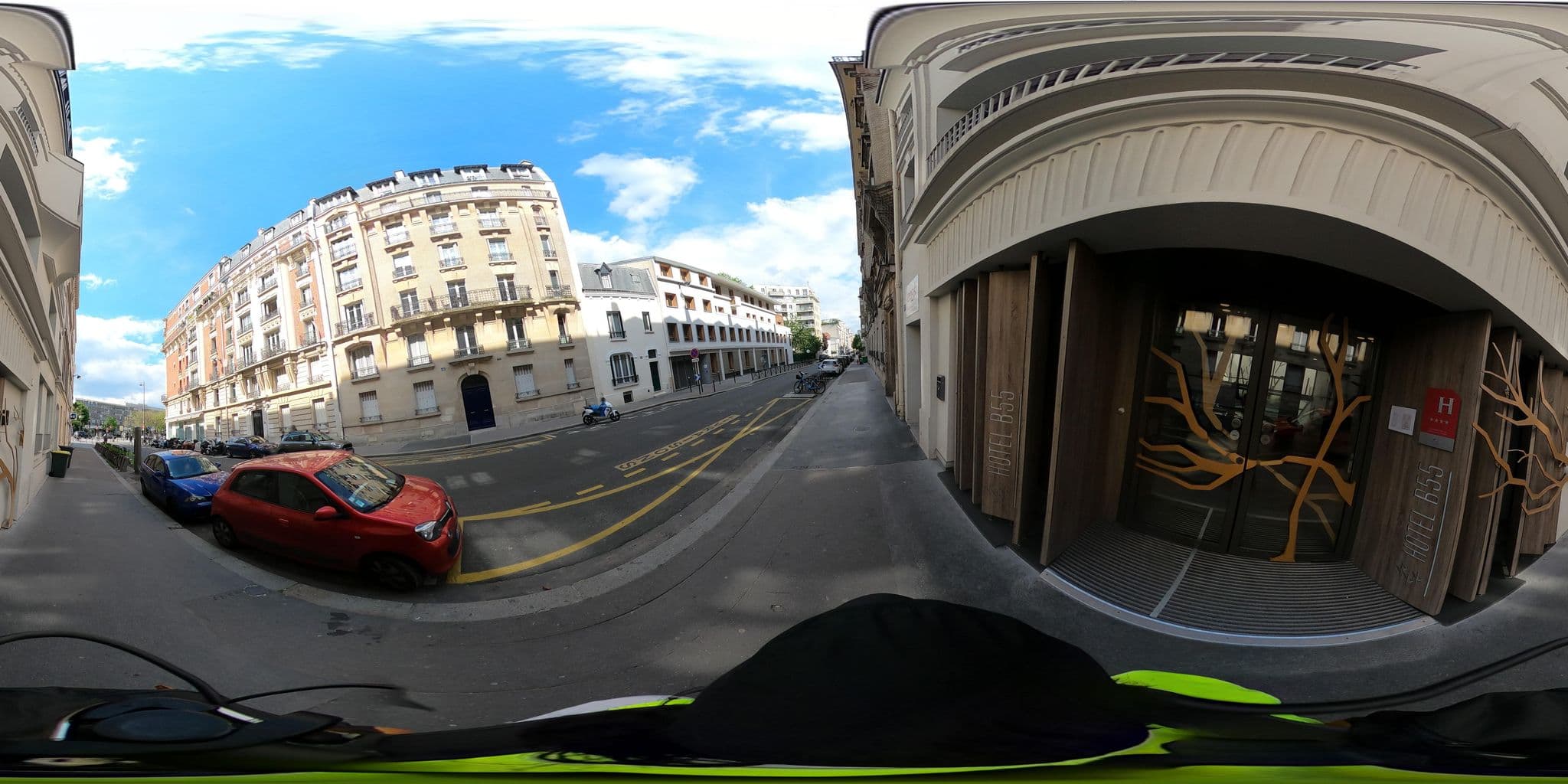 Street view near B55, Maison Blanche — © noemiereichardt (CC BY-SA · Mapillary)