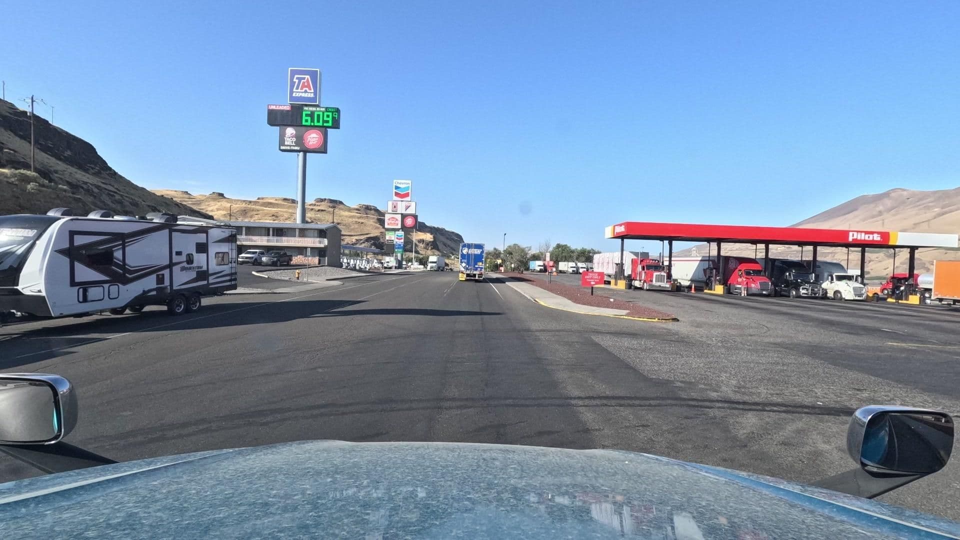 Street view near Biggs Junction Travelodge, Goldendale — © bct (CC BY-SA · Mapillary)