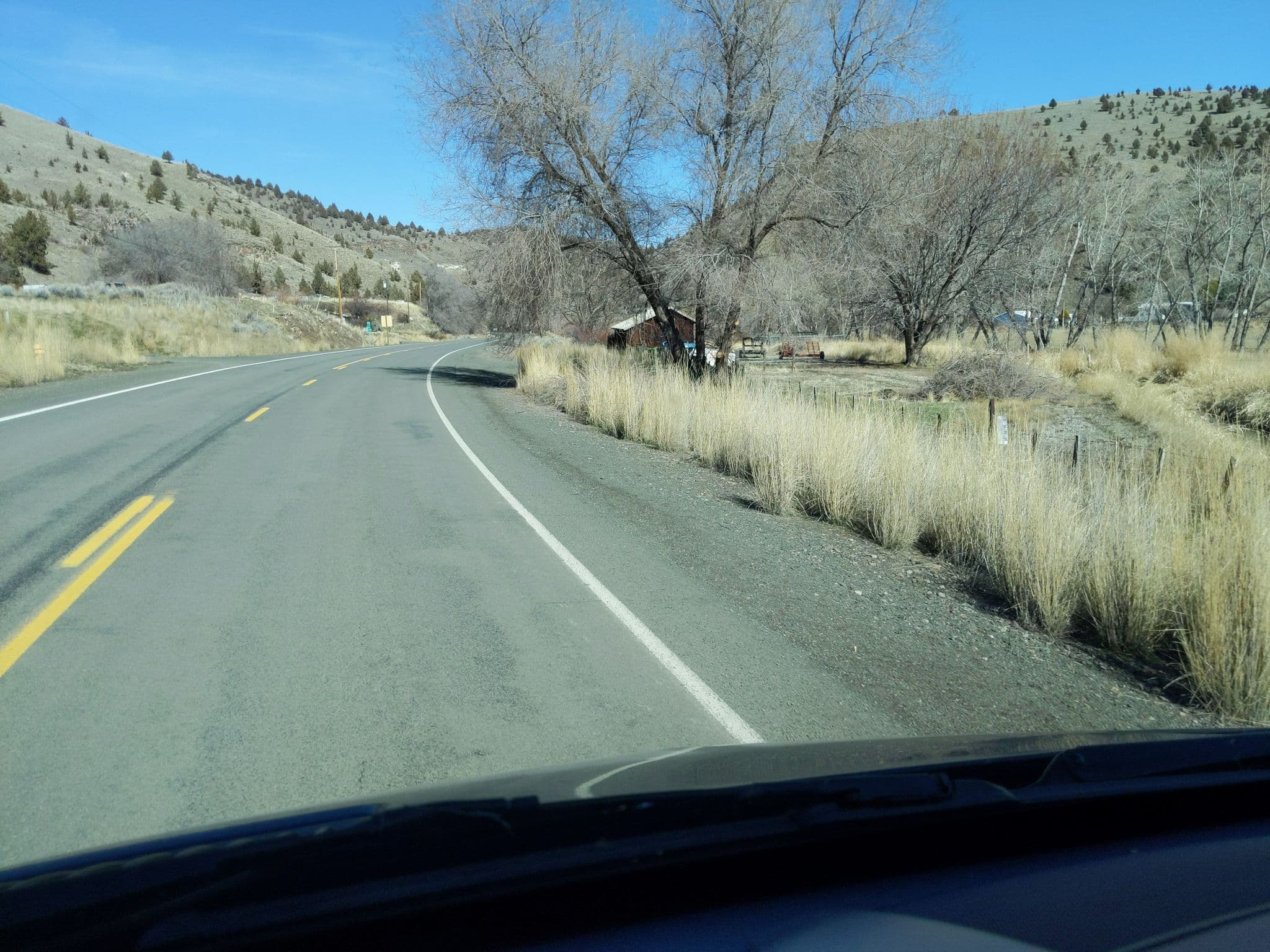 Street view near The Bike Inn, Mount Vernon Oregon, John Day — © srohde (CC BY-SA · Mapillary)