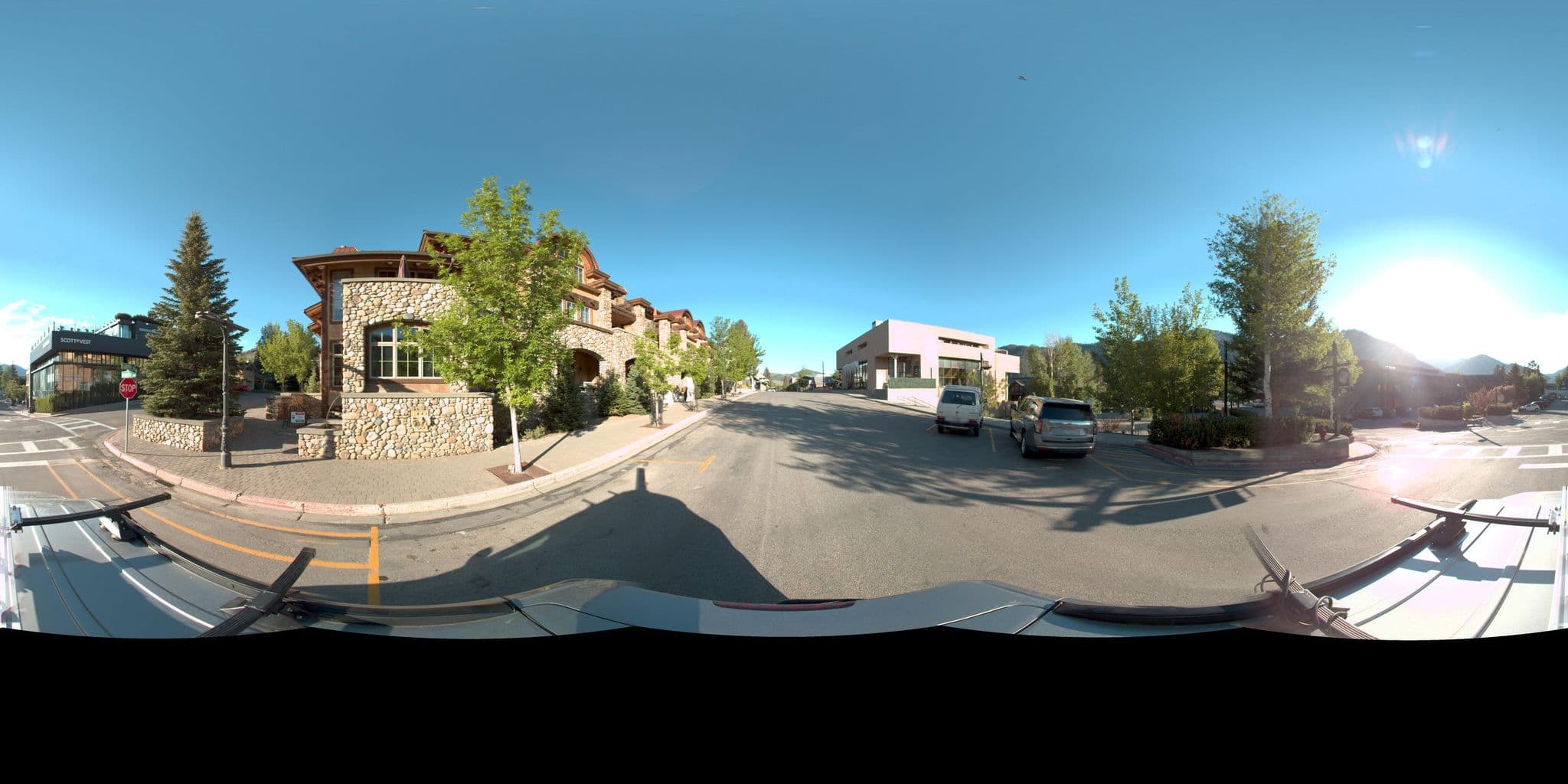 Street view near Vacasa Rentals: Habitat Condo on Trail Creek, Ketchum — © rking (CC BY-SA · Mapillary)