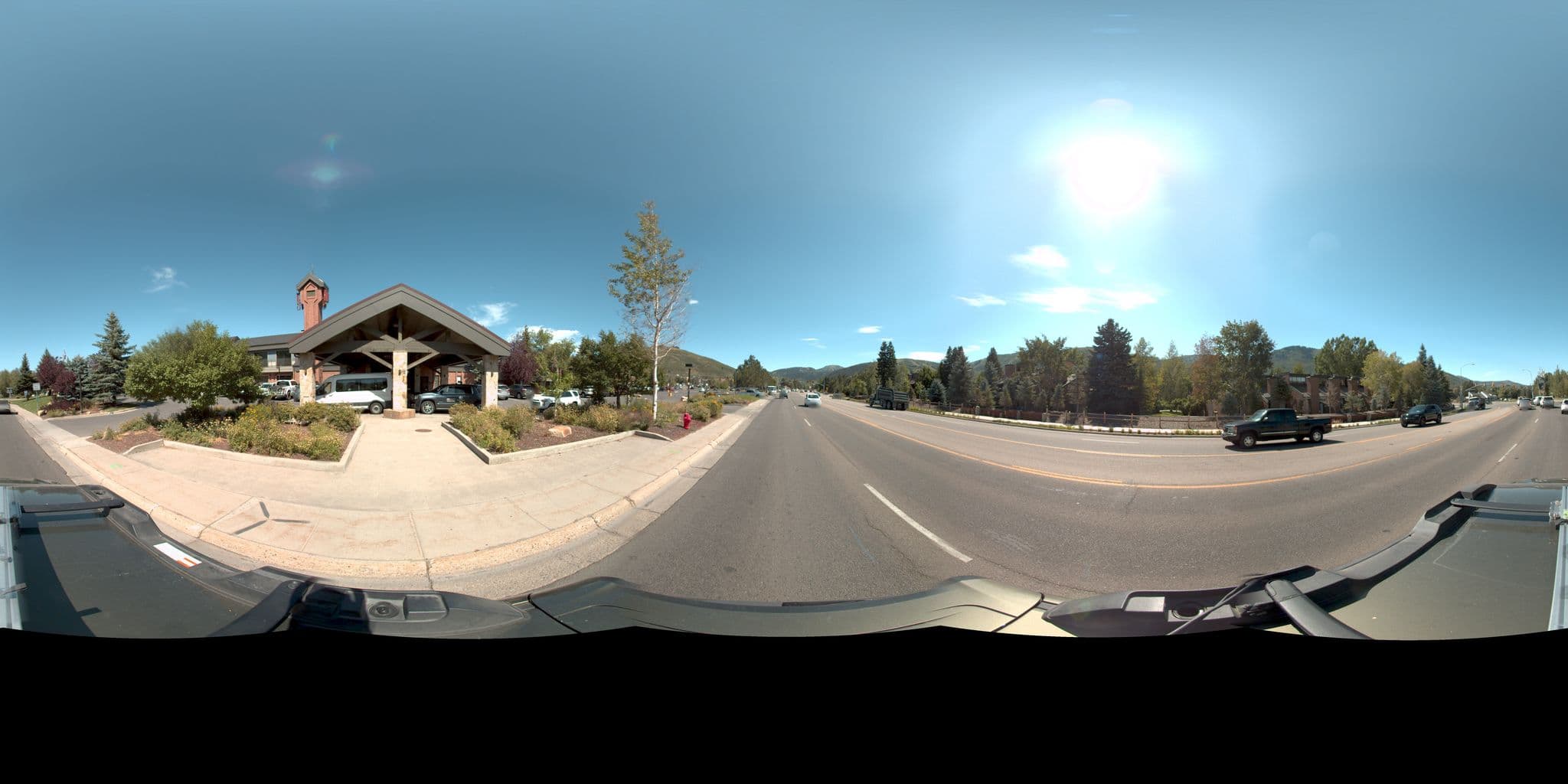 Street view near Yarrow Resort Hotel & Conference Center, Park City — © rking (CC BY-SA · Mapillary)