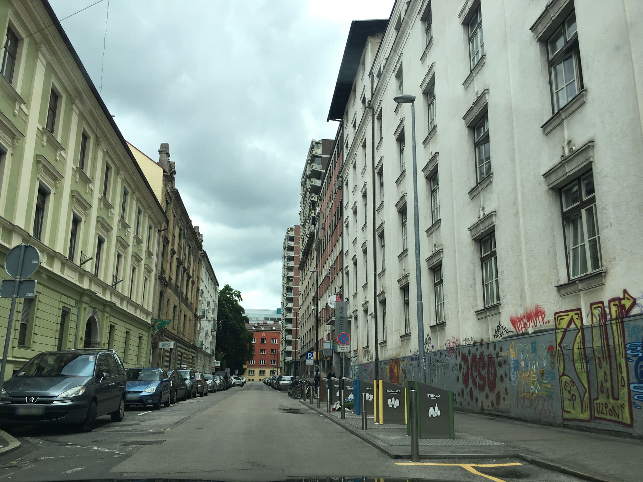 Street view near ZZZ Hostel, Ljubljana — © tas50 (CC BY-SA · Mapillary)