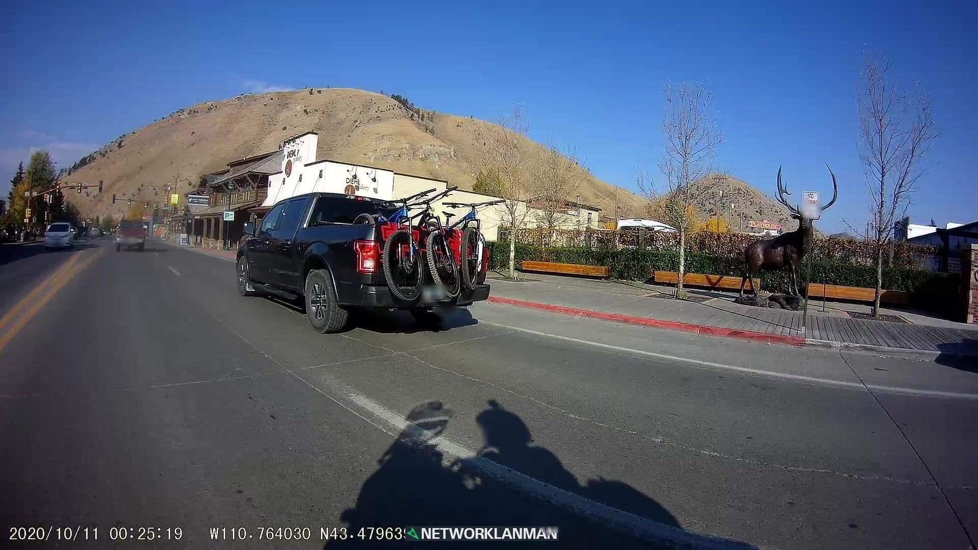 Street view near Sundance Inn Jackson (Wyoming), Rafter J Ranch — © networklanman (CC BY-SA · Mapillary)