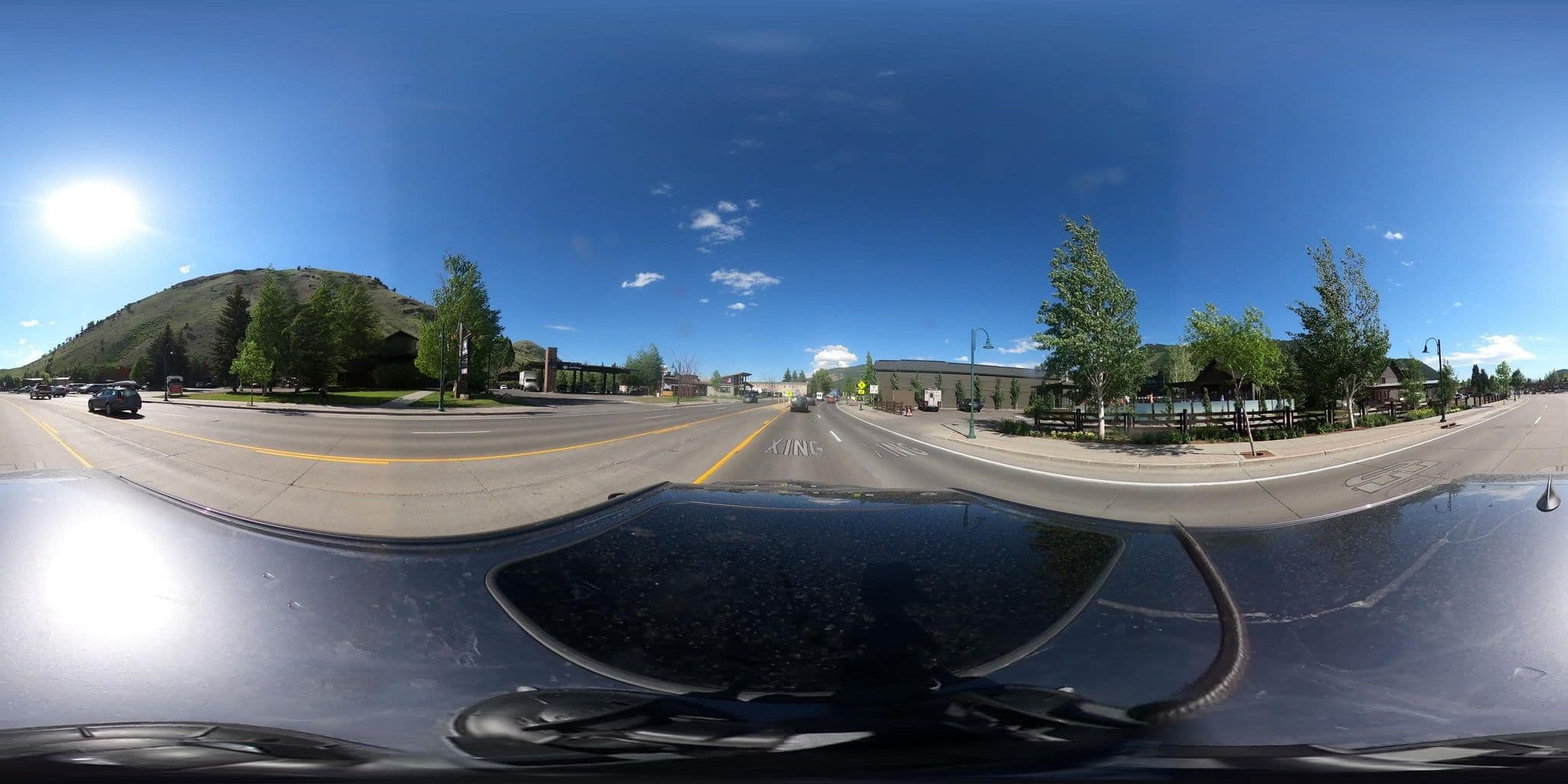 Street view near Painted Buffalo Inn, Rafter J Ranch — © quickness805 (CC BY-SA · Mapillary)