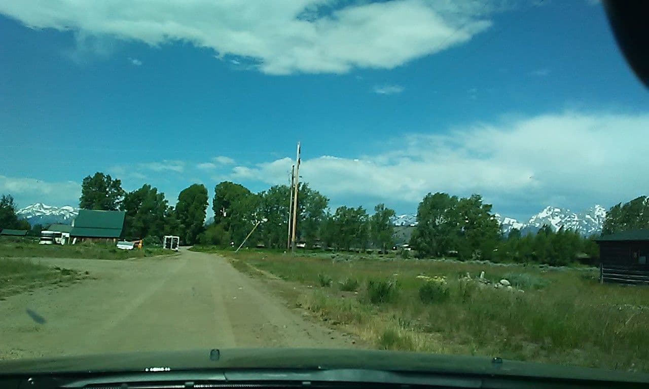 Street view near Red Hills Ranch, Moose Wilson Road — © aqua01 (CC BY-SA · Mapillary)