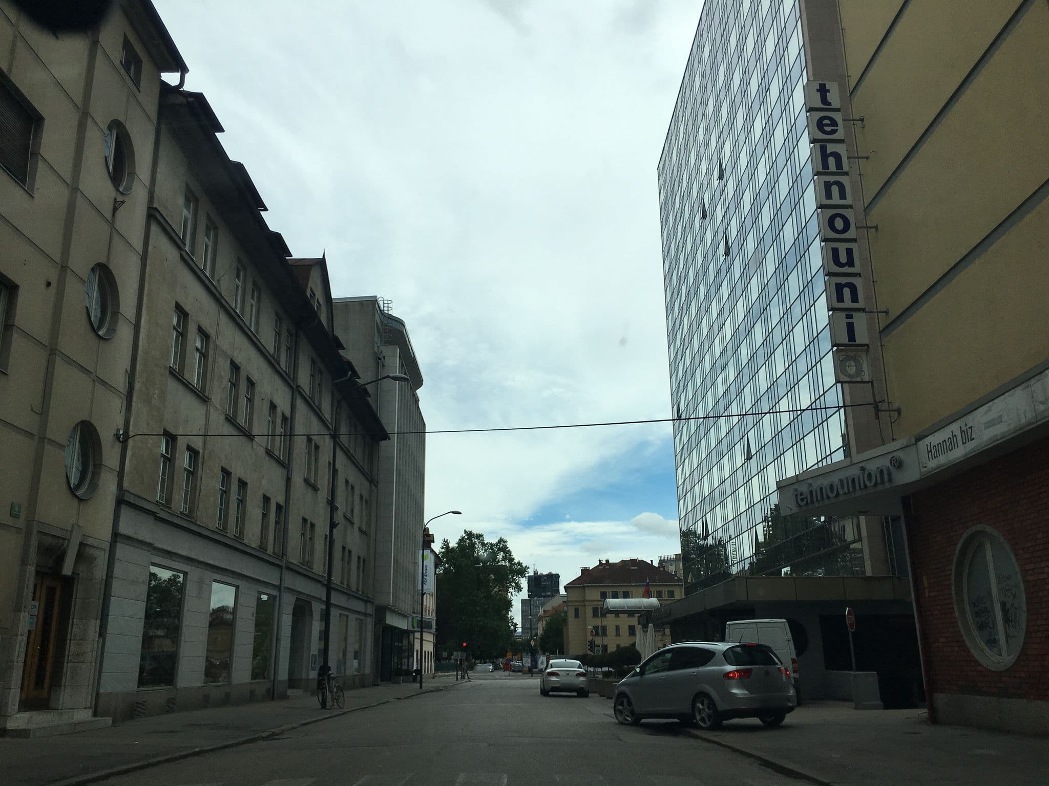Street view near Atelier hotel, Ljubljana — © tas50 (CC BY-SA · Mapillary)