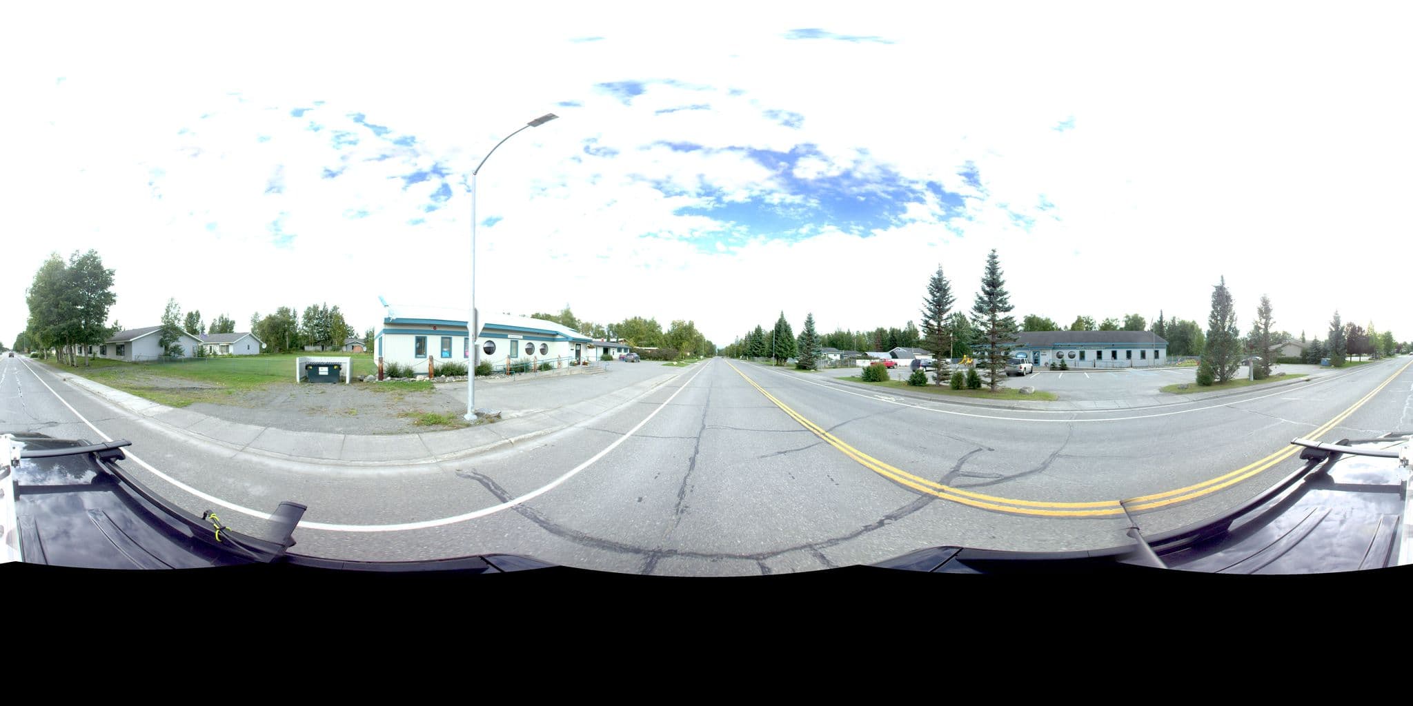 Street view near New Englander On The Kenai, Soldotna — © kinneyeng (CC BY-SA · Mapillary)