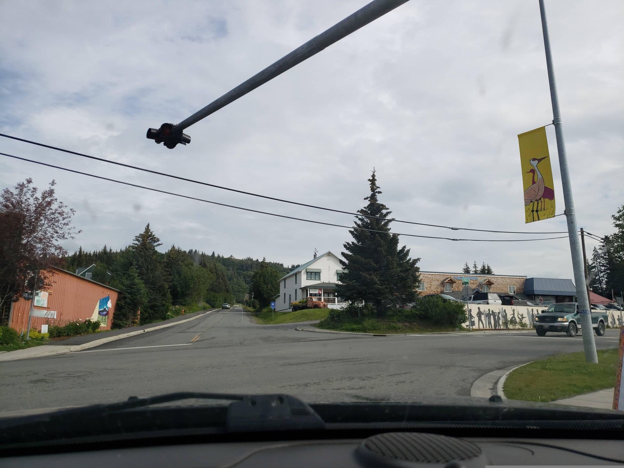 Street view near Wilderness Beach Lodge, Homer — © guyutetube (CC BY-SA · Mapillary)