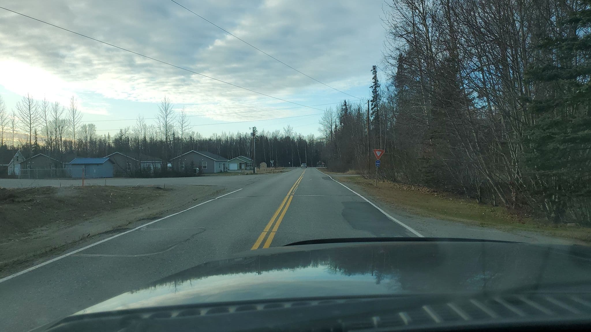 Street view near Hatcher Pass Bed And Breakfast, Fishhook — © fearsomesaytr (CC BY-SA · Mapillary)