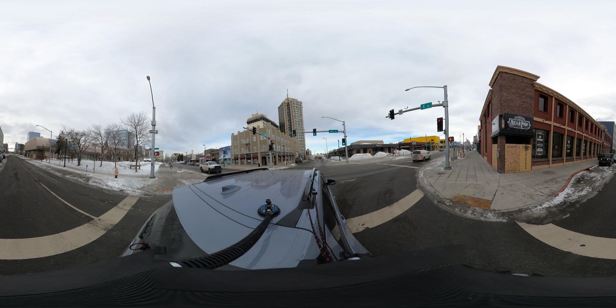 Street view near Seward Windsong Lodge, Anchorage — © kinneyeng (CC BY-SA · Mapillary)