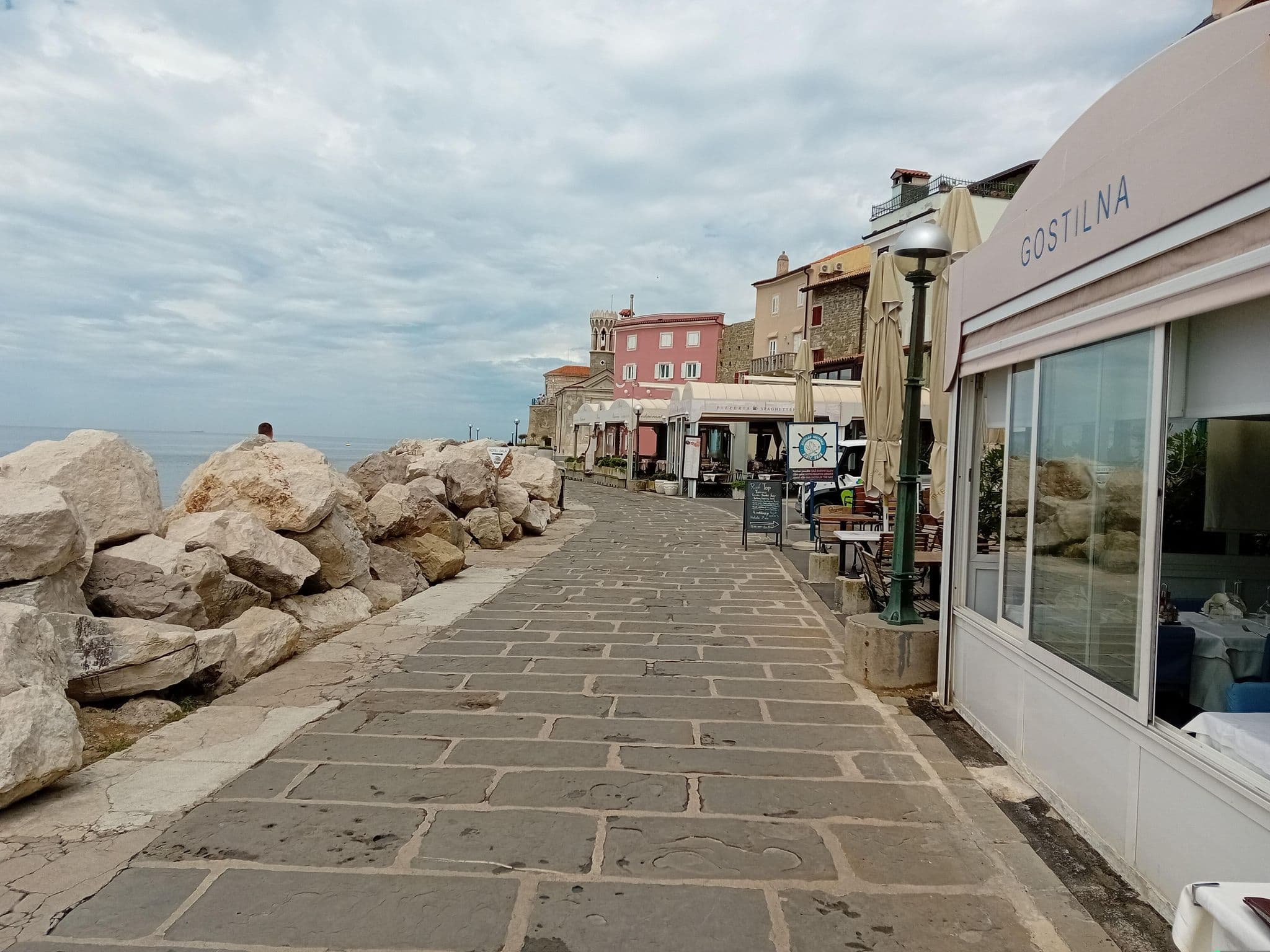 Street view near Second Life in Piran - Hotel Zala, Piran — © jlstanus (CC BY-SA · Mapillary)