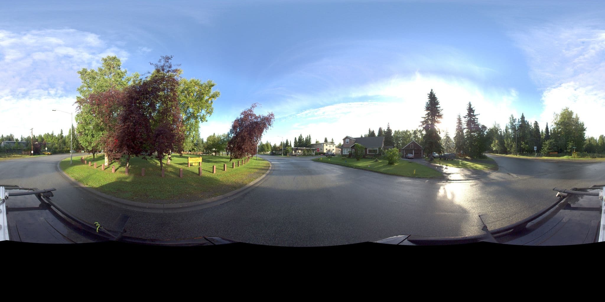 Street view near Bach's Bed And Breakfast, Anchorage — © kinneyeng (CC BY-SA · Mapillary)