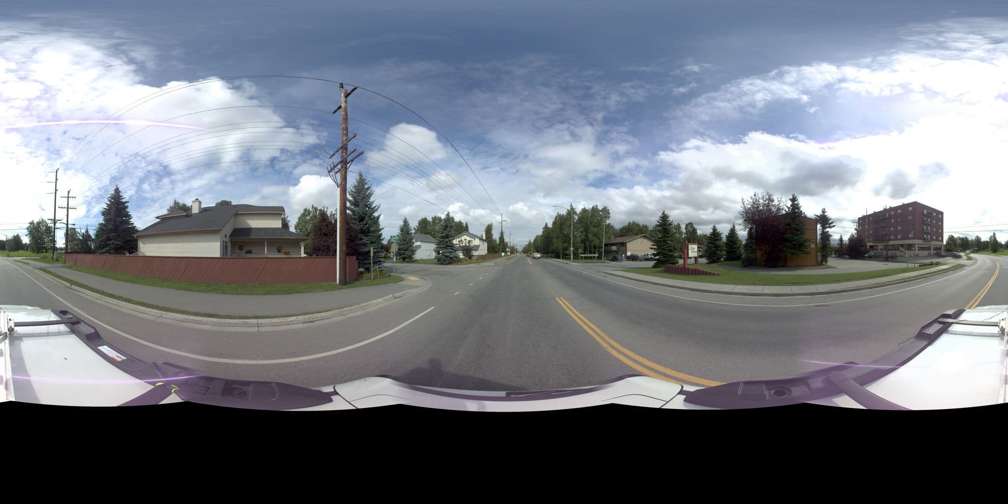 Street view near Long House Alaskan Hotel, Anchorage — © kinneyeng (CC BY-SA · Mapillary)