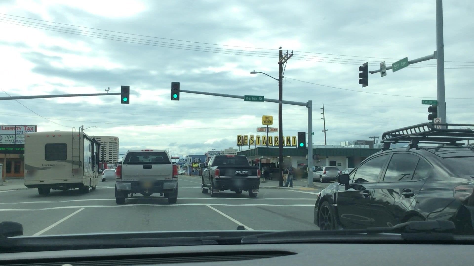 Street view near Red Roof Inn Anchorage, Anchorage — © lvl5 (CC BY-SA · Mapillary)