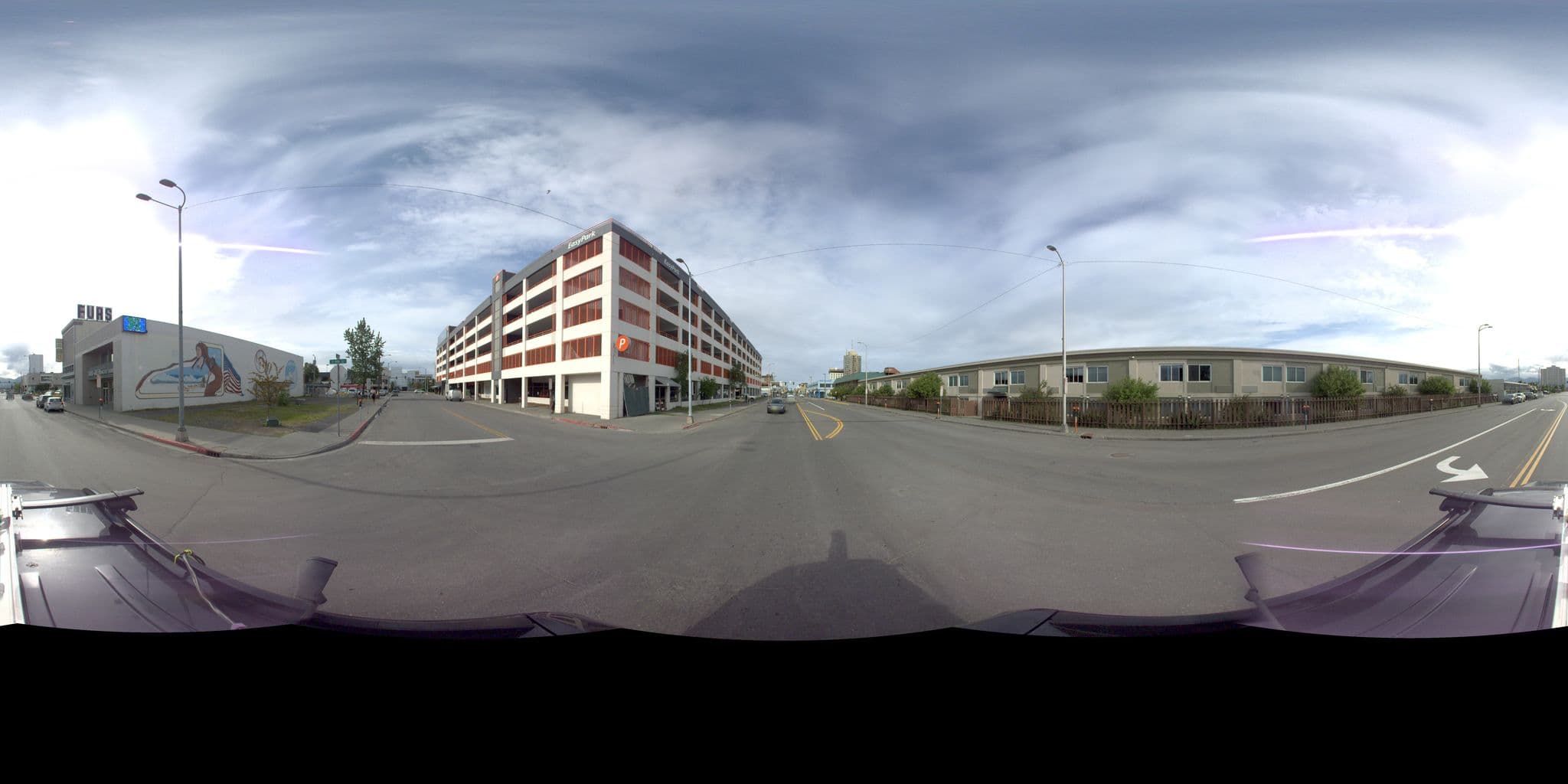 Street view near Anchorage Loft Hotel, Anchorage — © kinneyeng (CC BY-SA · Mapillary)