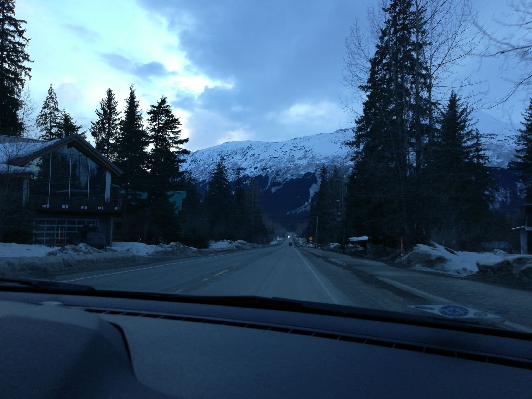 Street view near Darwin's Cabin, Girdwood — © ashmapper (CC BY-SA · Mapillary)