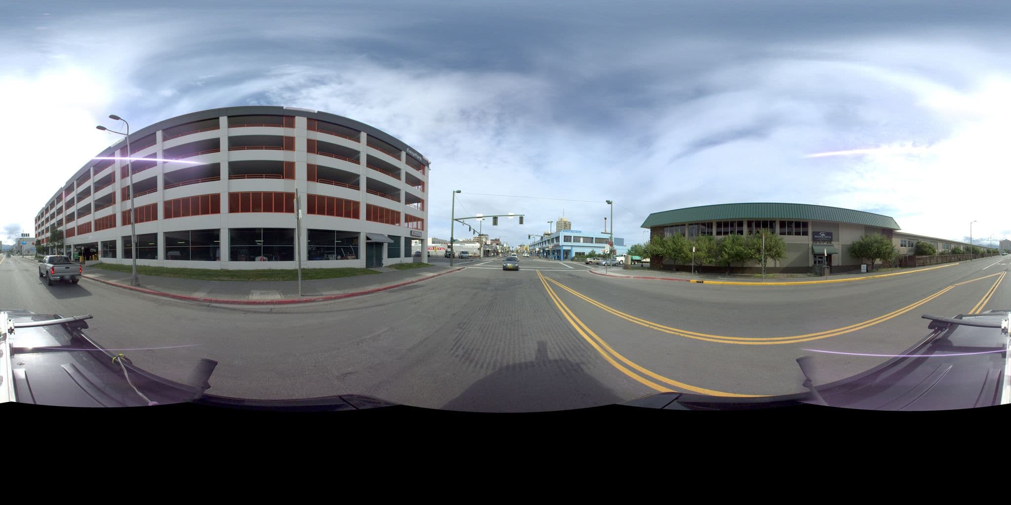 Street view near Anchorage Lofts Extended Stay, Anchorage — © kinneyeng (CC BY-SA · Mapillary)