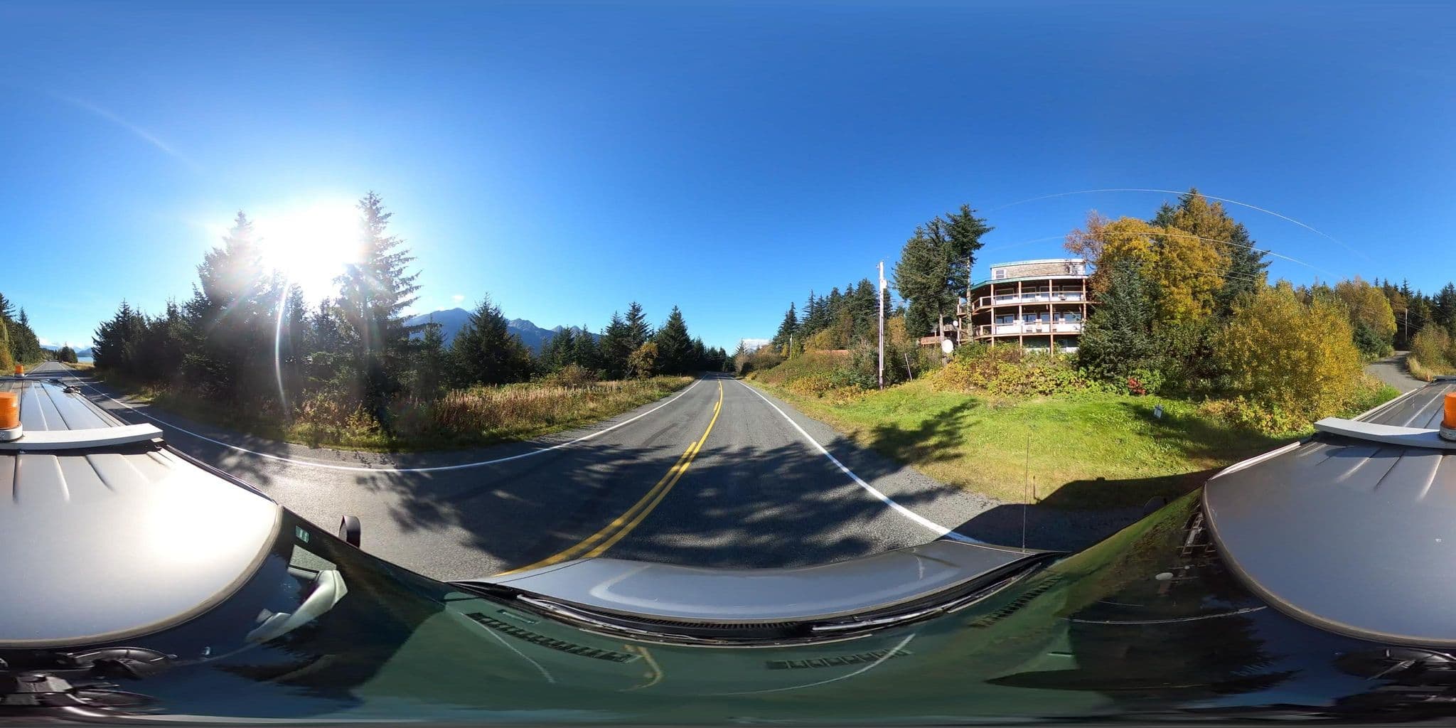 Street view near Glacier View Lodge, Haines — © tdbowthorpe_AKDOT (CC BY-SA · Mapillary)